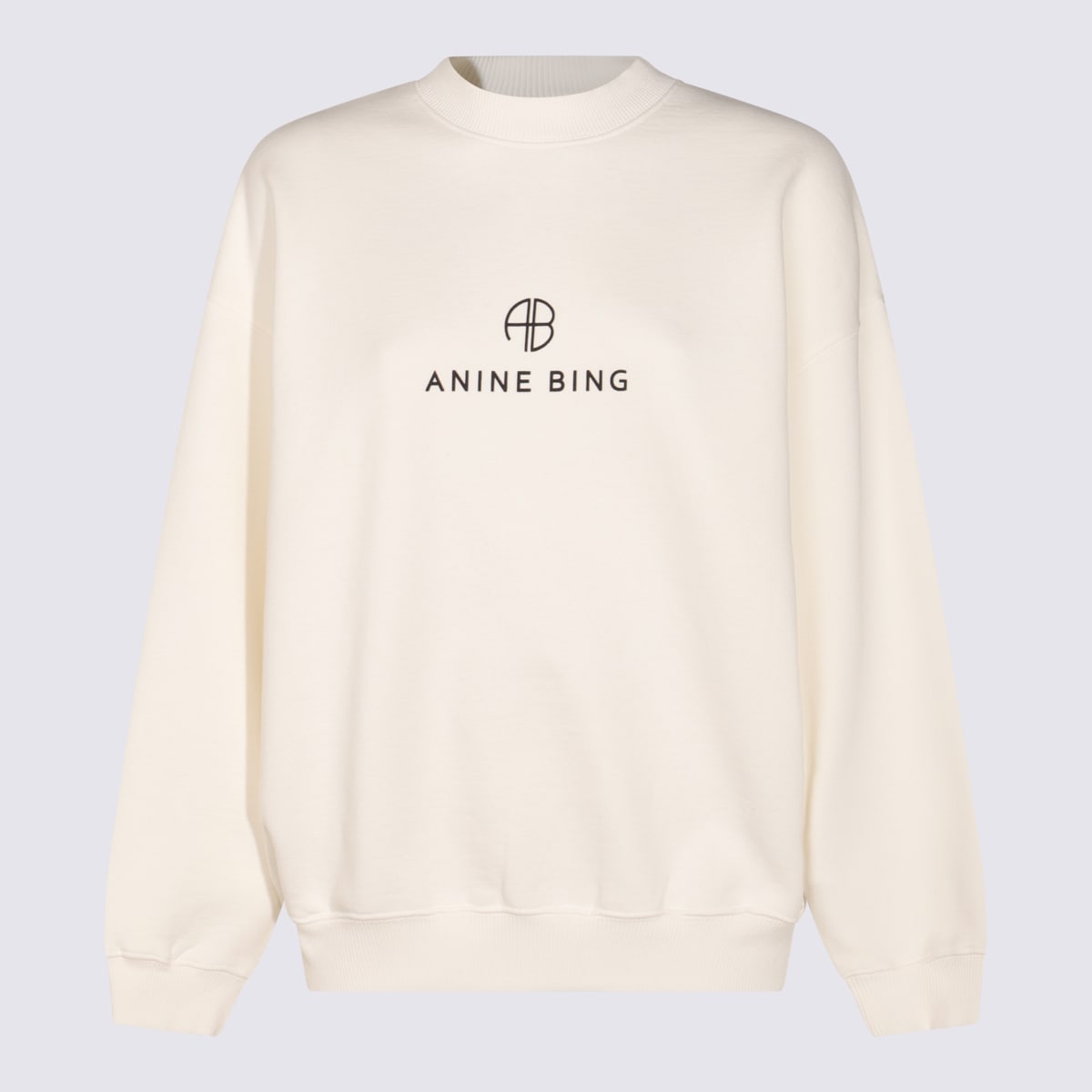 White Cotton Sweatshirt