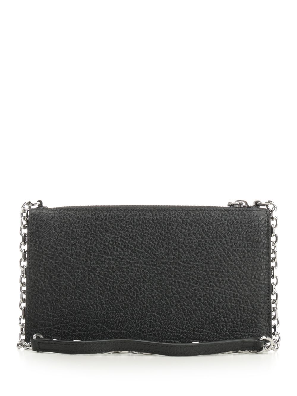 Maison Margiela Wallet With Zip In Black