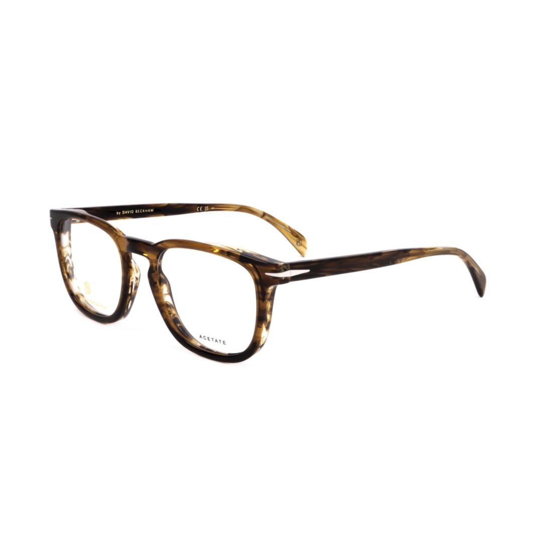 Db Eyewear By David Beckham Db 7022ex4/41 Brown Horn In Ex4-brown