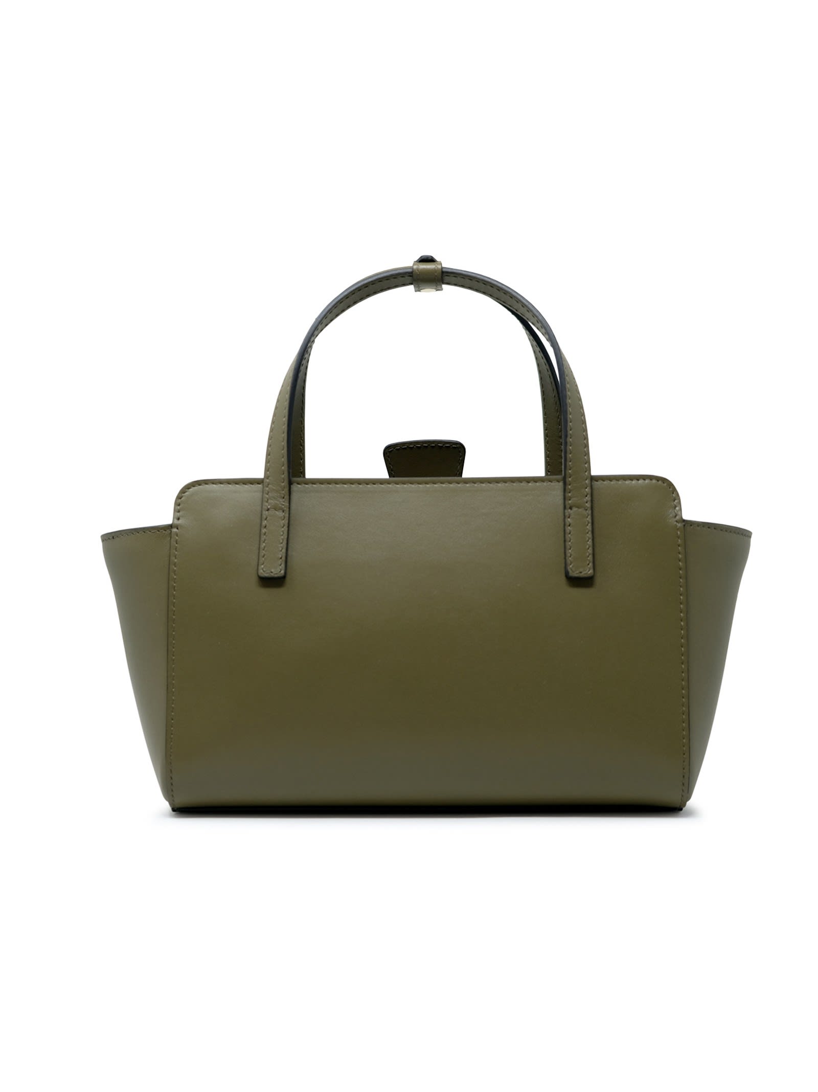 Hidesins Fl13tr5808 Flap S Premiere Musk Leather Handbag In Green