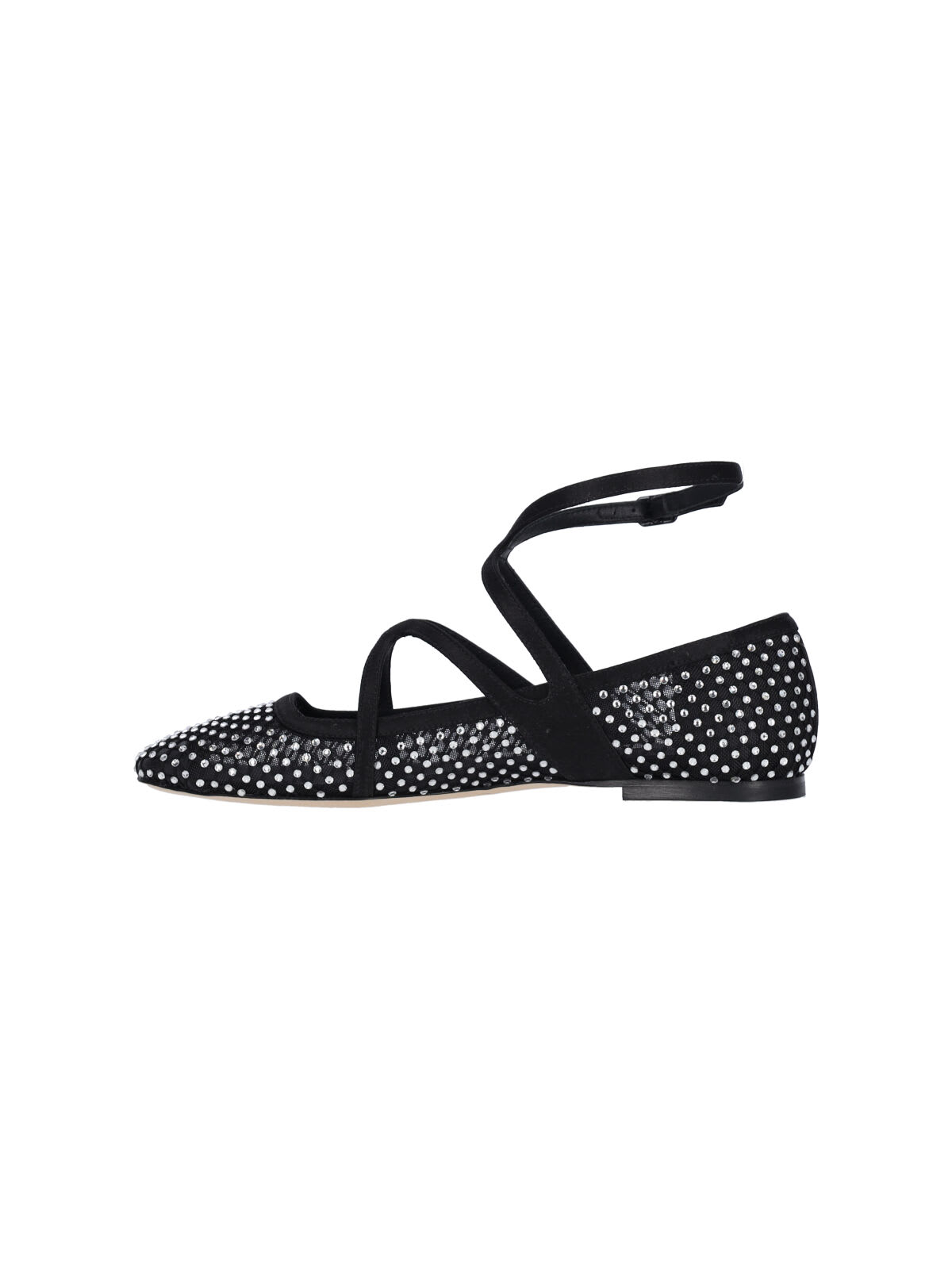 Jimmy Choo Astoria Ballet Fl In Black