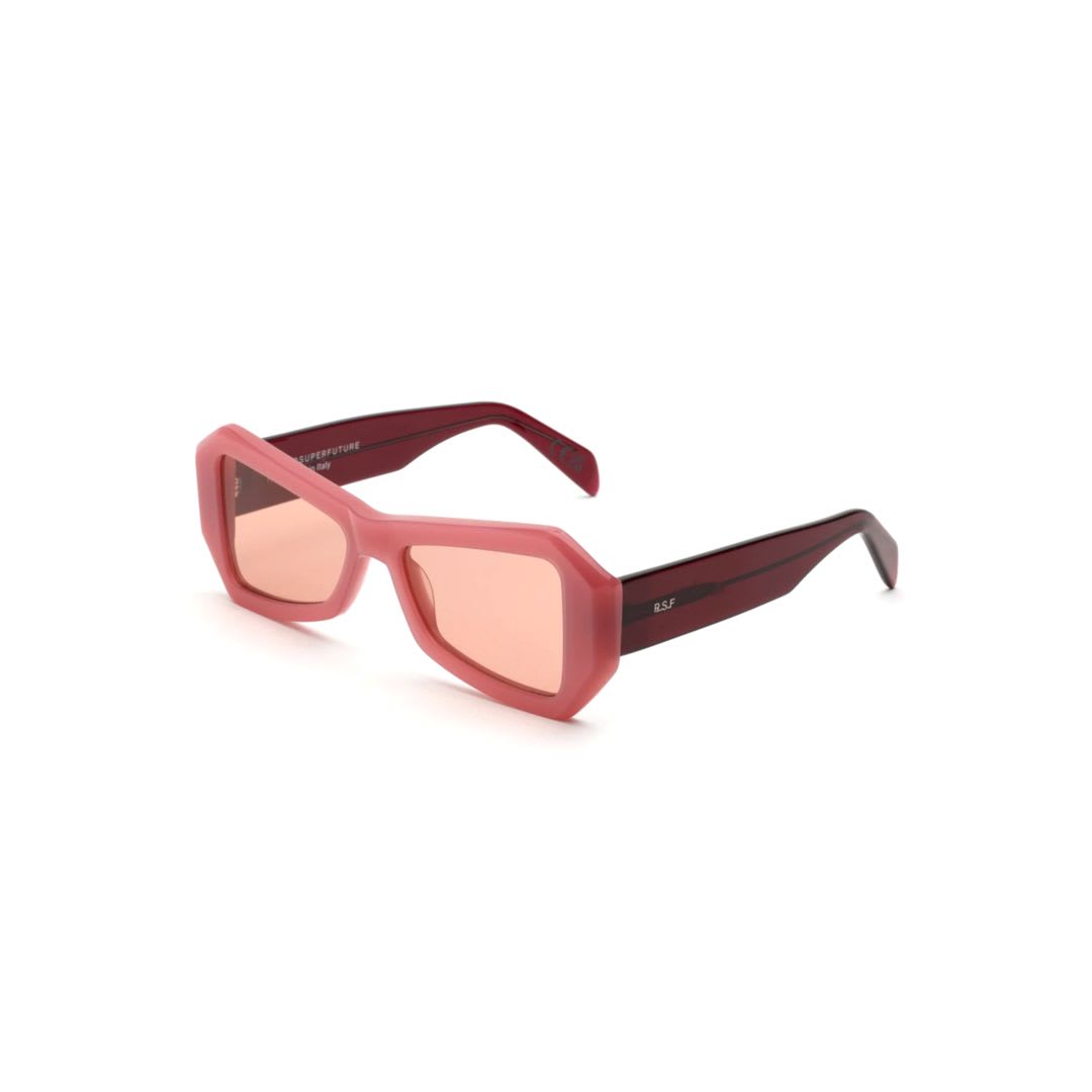 Retrosuperfuture Tempio Rectangular Frame Sunglasses In Pink