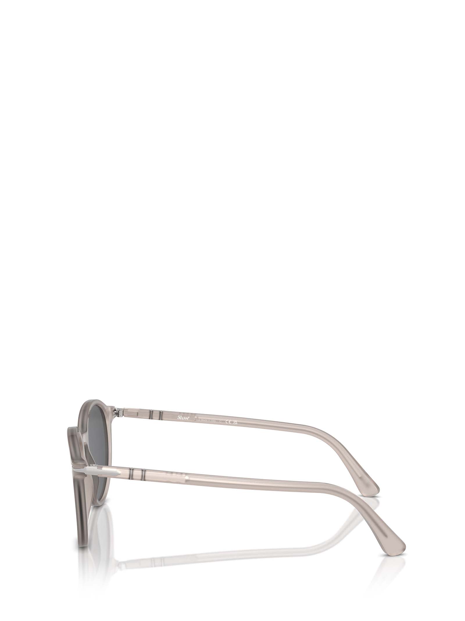 Shop Persol Po3350s Opal Grey Sunglasses