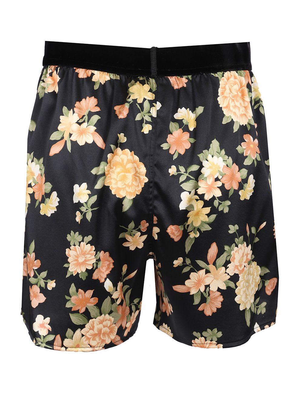 Tom Ford Boxer-style Shorts In Silk Satin Trousers Multicolor In Multicolor