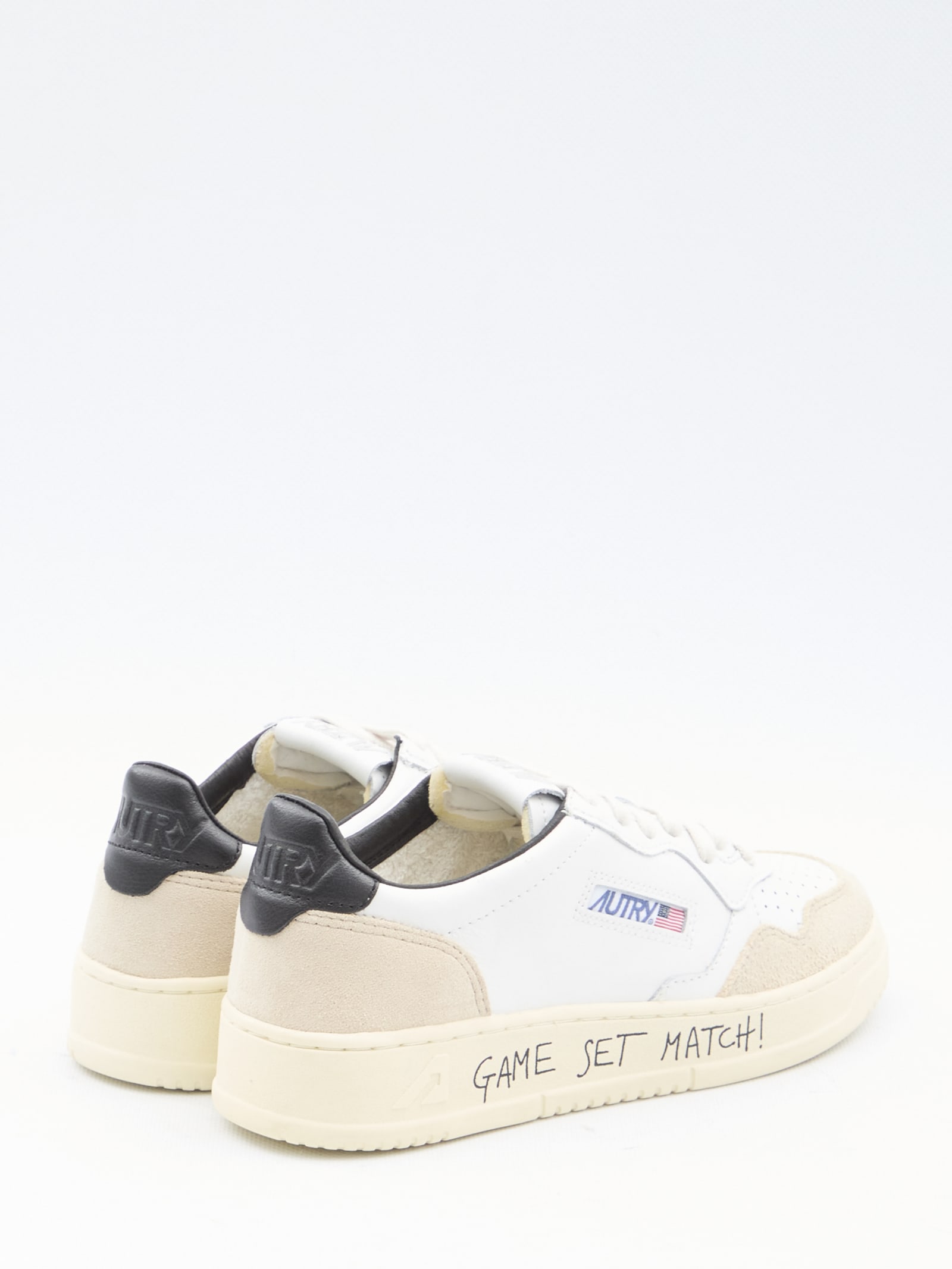 Shop Autry Medalist Sneakers In White