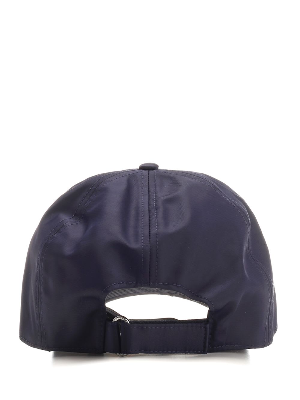 Shop Moncler Baseball Hat In Blue