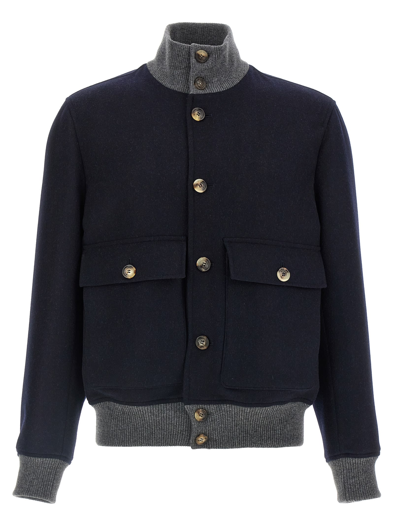 Wool Bomber Jacket