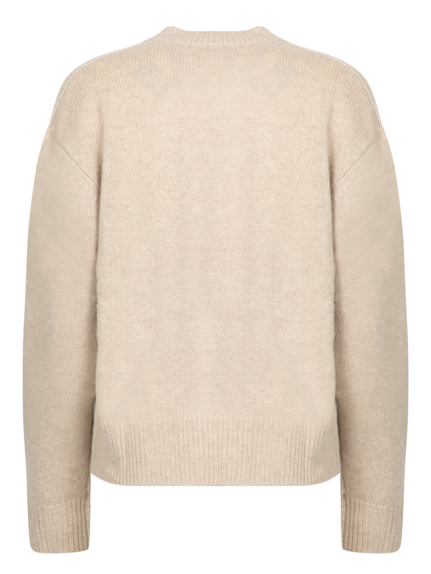 Shop Iro Beige Cashmere Sweater