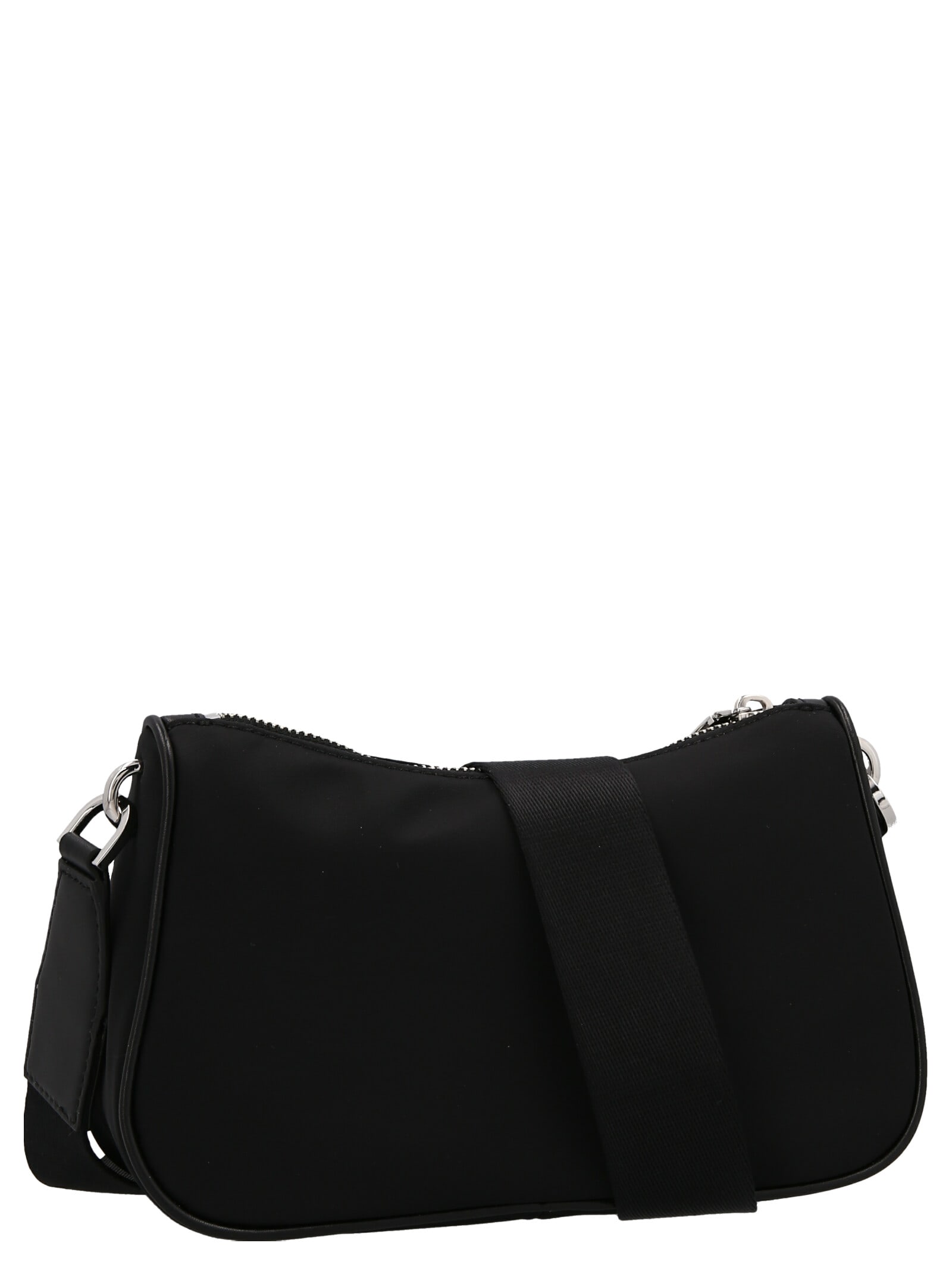 Shop Michael Kors Jet Set Crossbody Bag In Black