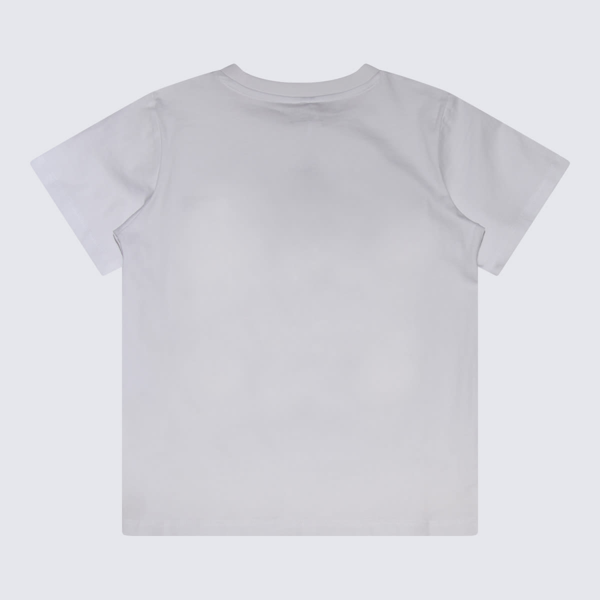 Shop Stella Mccartney White Multicolour Cotton Shark T-shirt