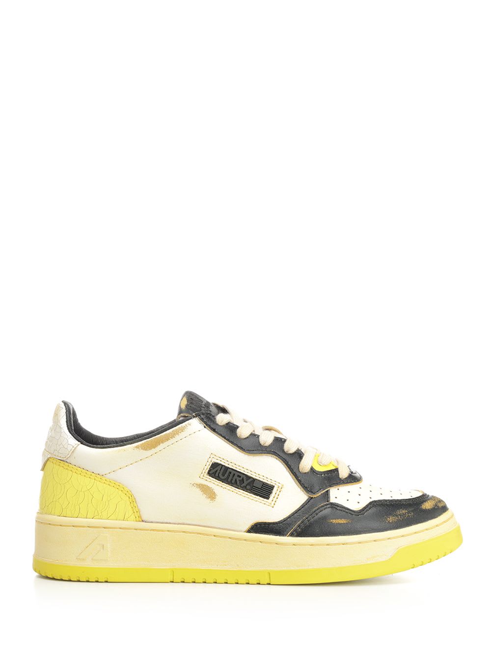 Autry Perforated Toe Slip-on Sneakers In Multicolor
