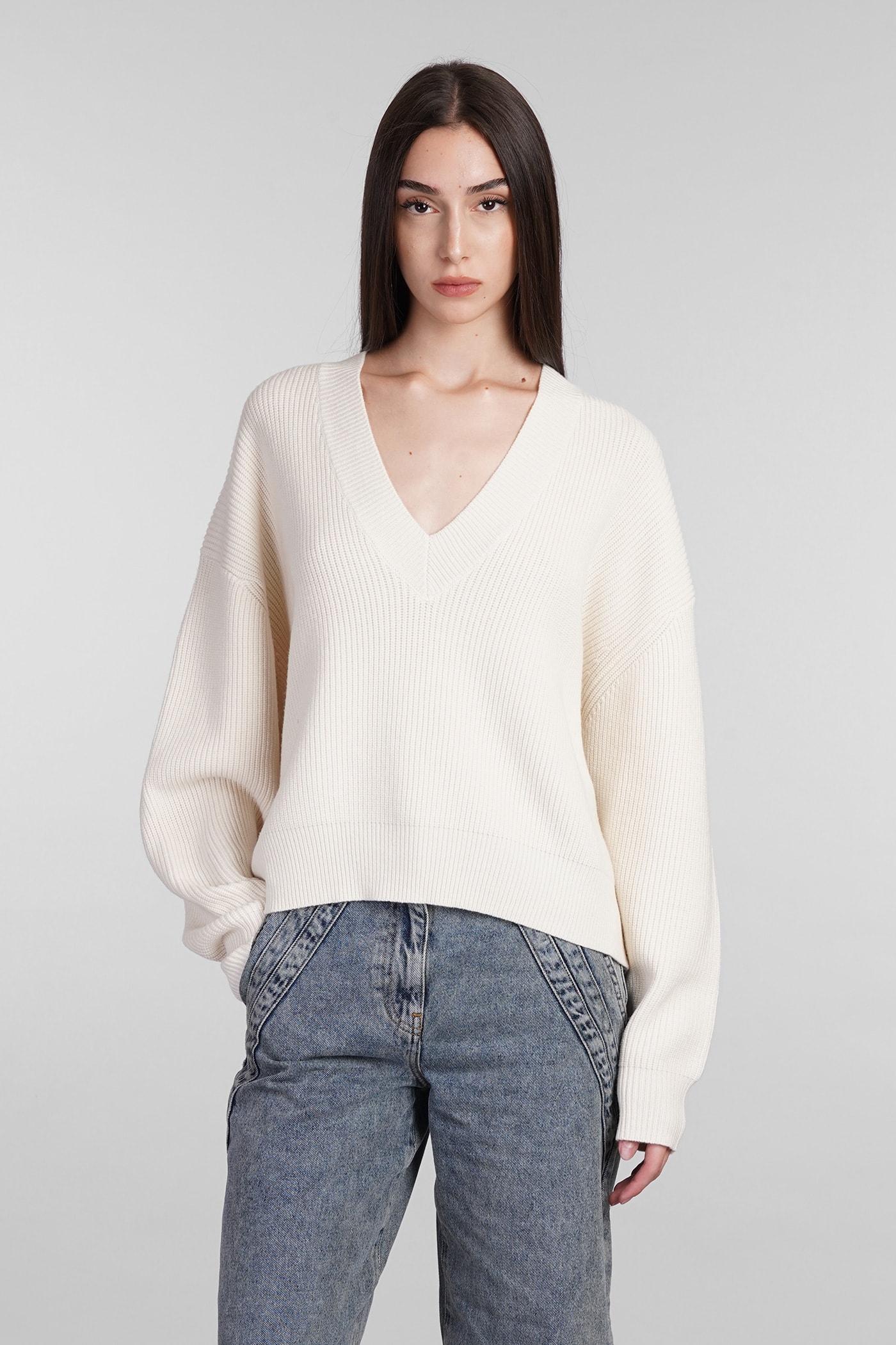 Kalilou Knitwear In Beige Wool