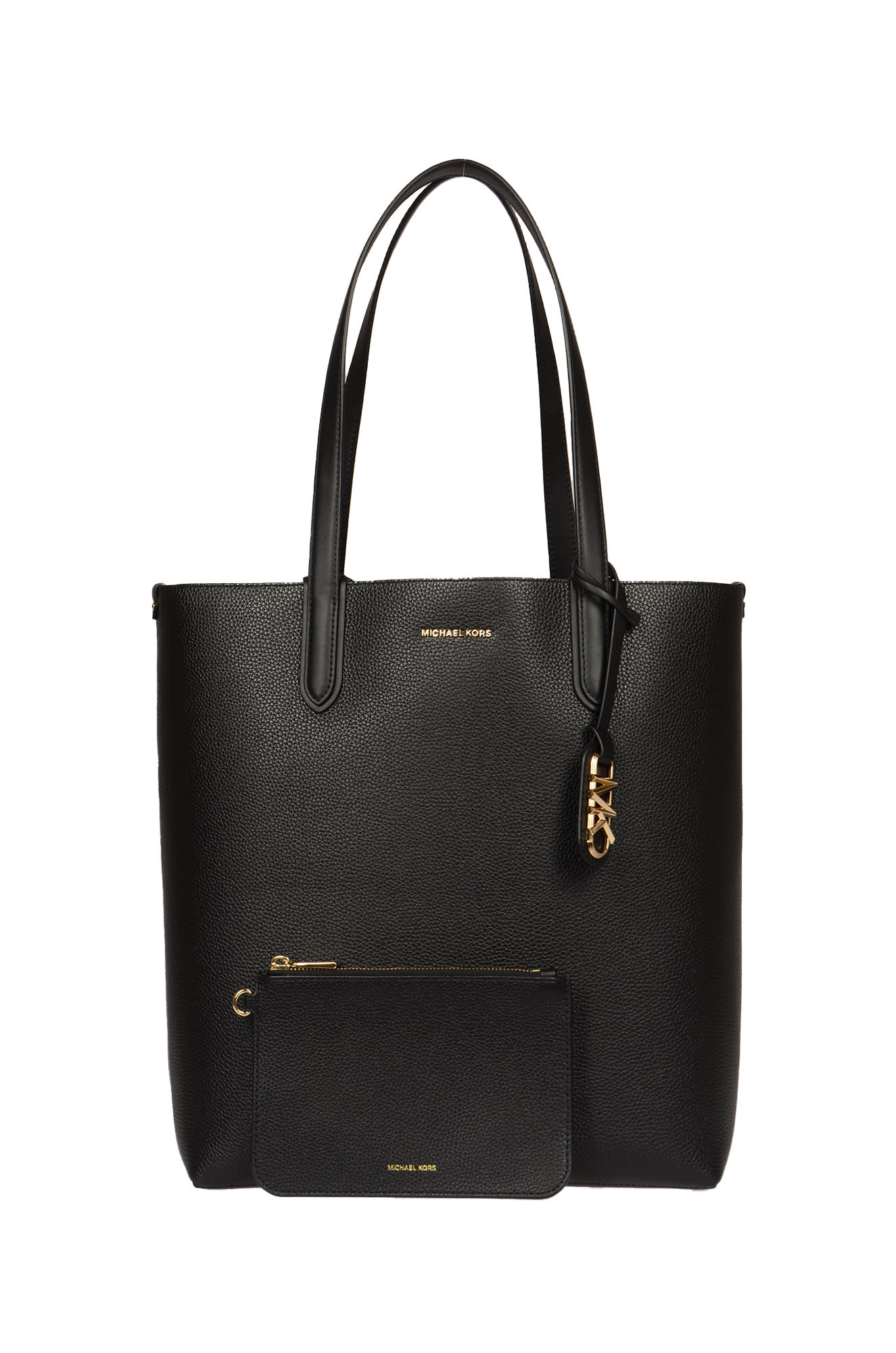 Shop Michael Kors Eliza Xl Reversible Tote In Black