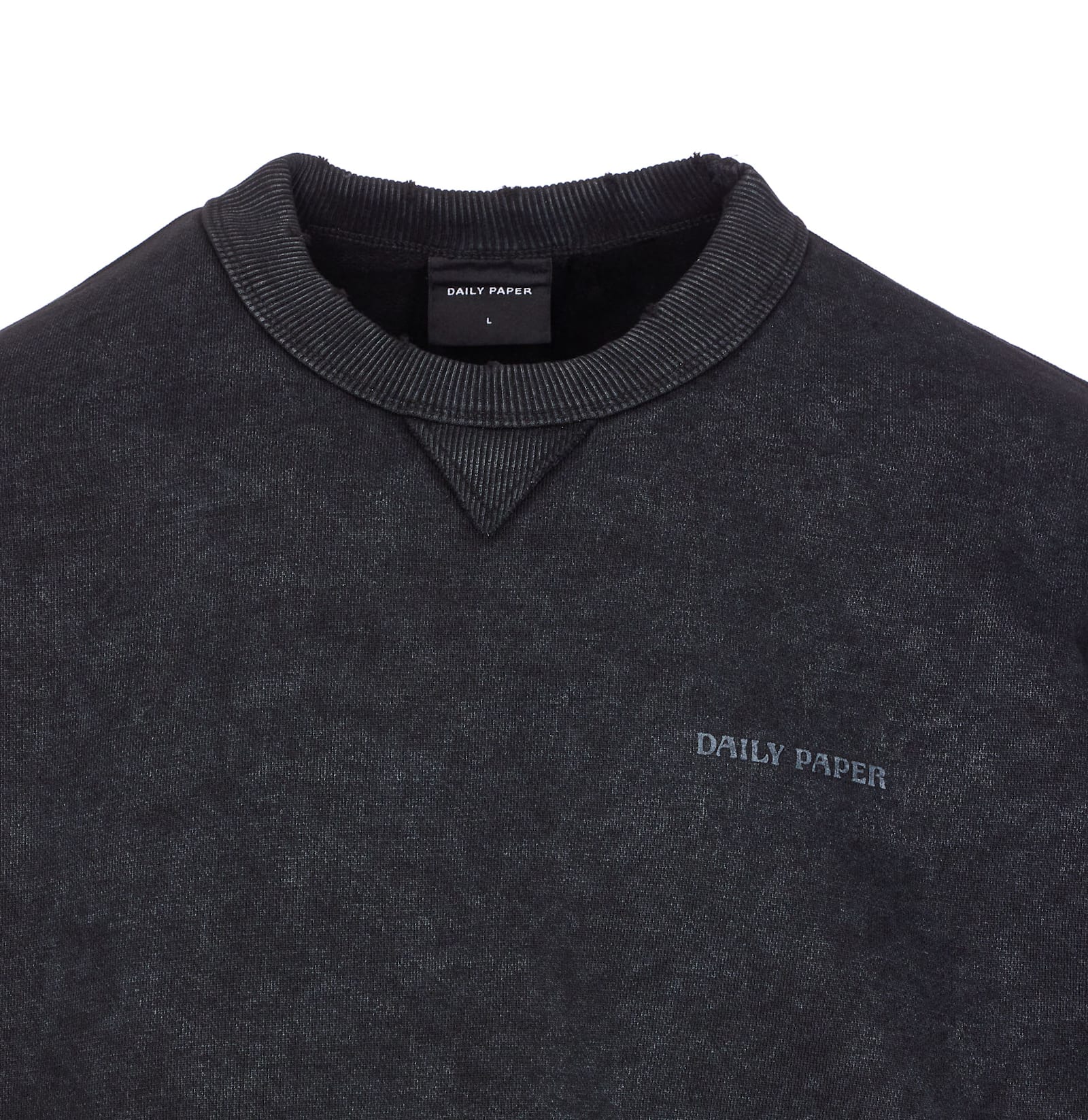 Daily Paper Logo-print T-shirt In Black