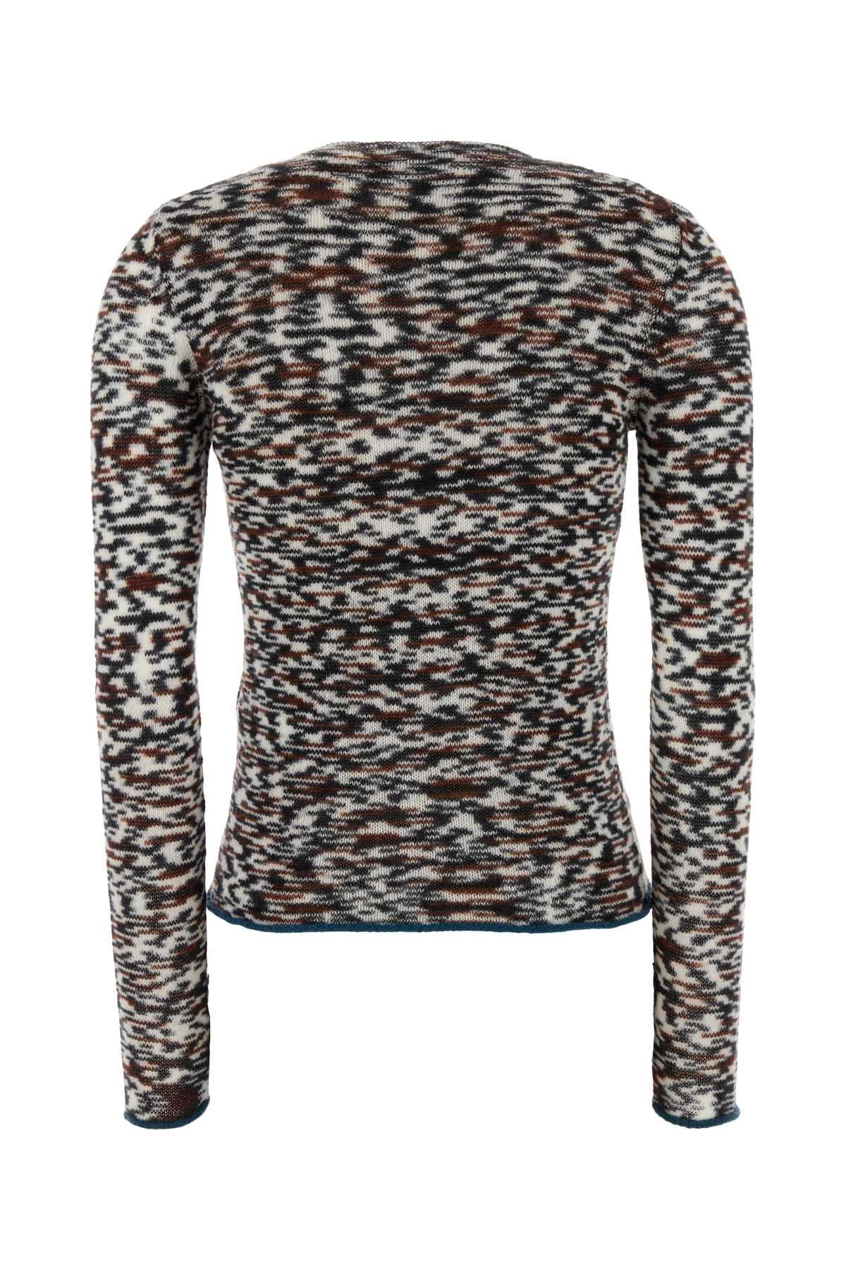Missoni Maglia Con Motivo Fiammato Multicolor In Multi