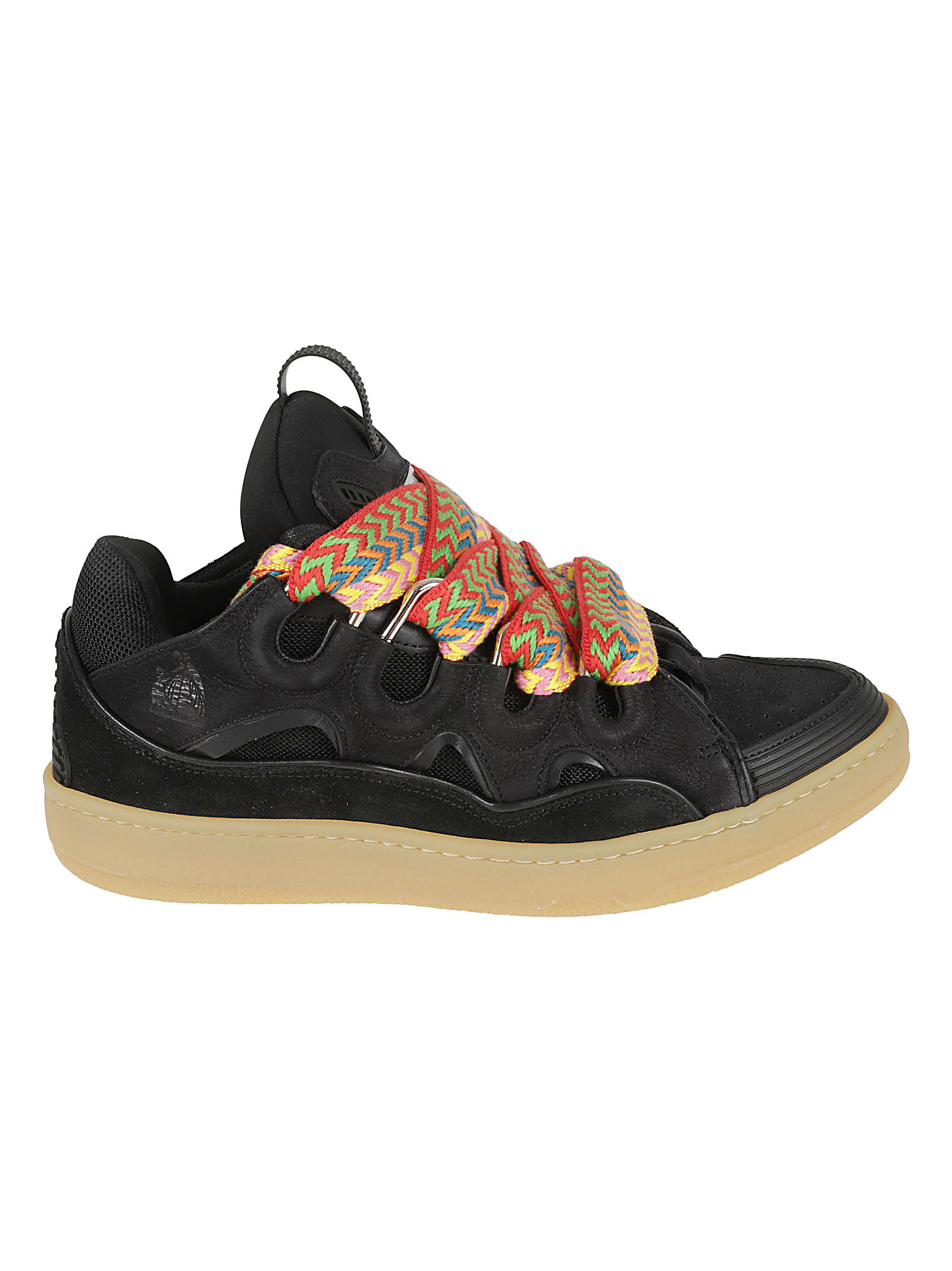 LANVIN LOW-TOP LACED SNEAKERS
