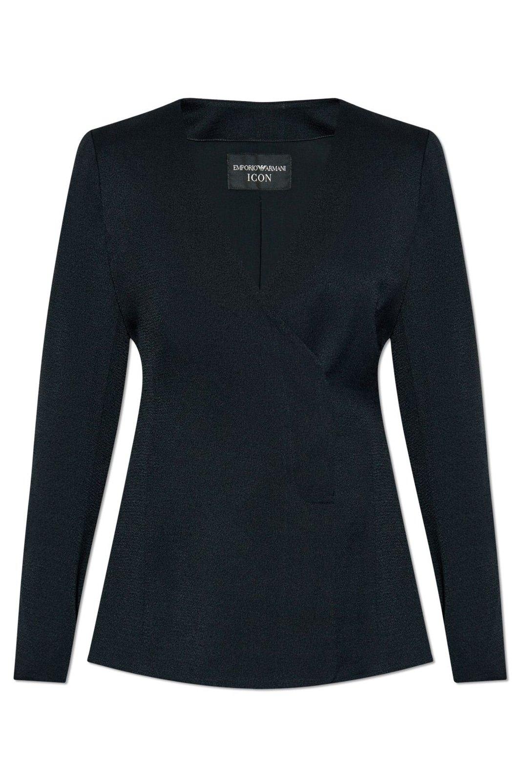 Emporio Armani Tailored V-neck Jacket