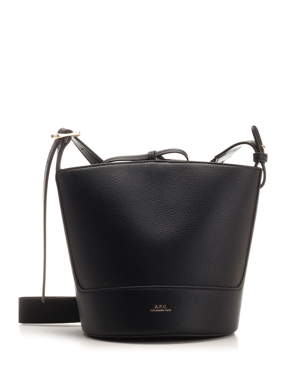 A. P.C. ana Black Drawstring Bag