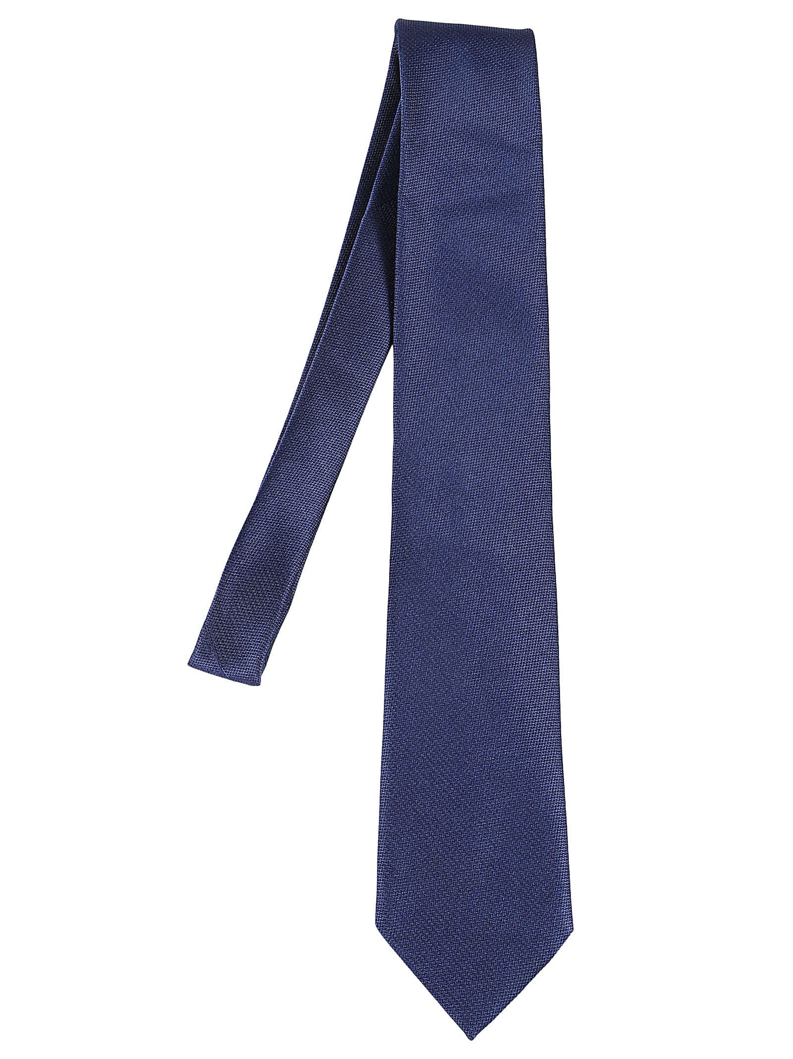 Shop Zegna Tie In Blu Navy