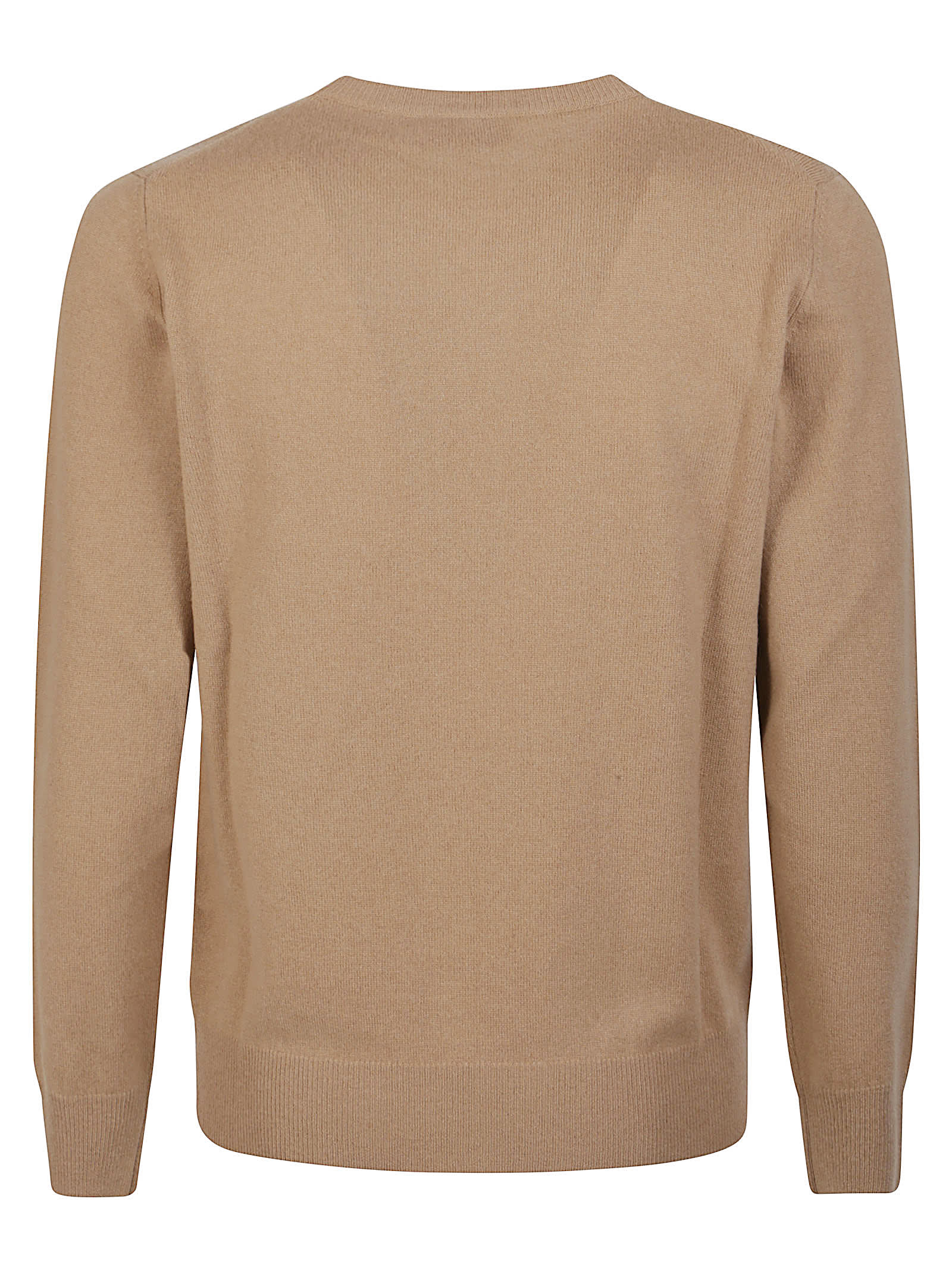 Altea Round Neck Sweater In Brown