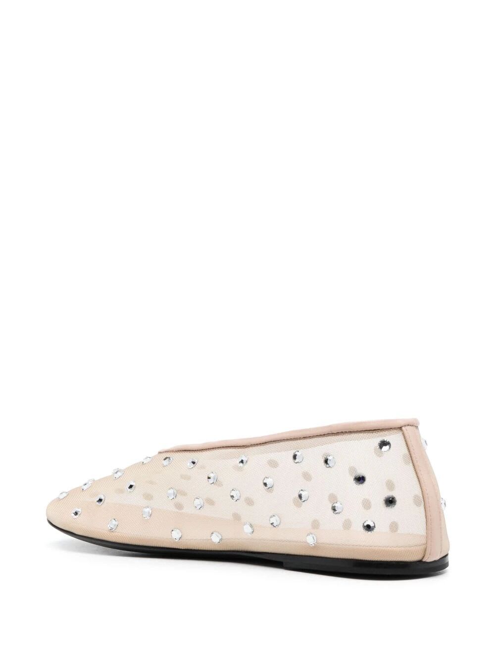 Shop Khaite Marcy Flat In Nude