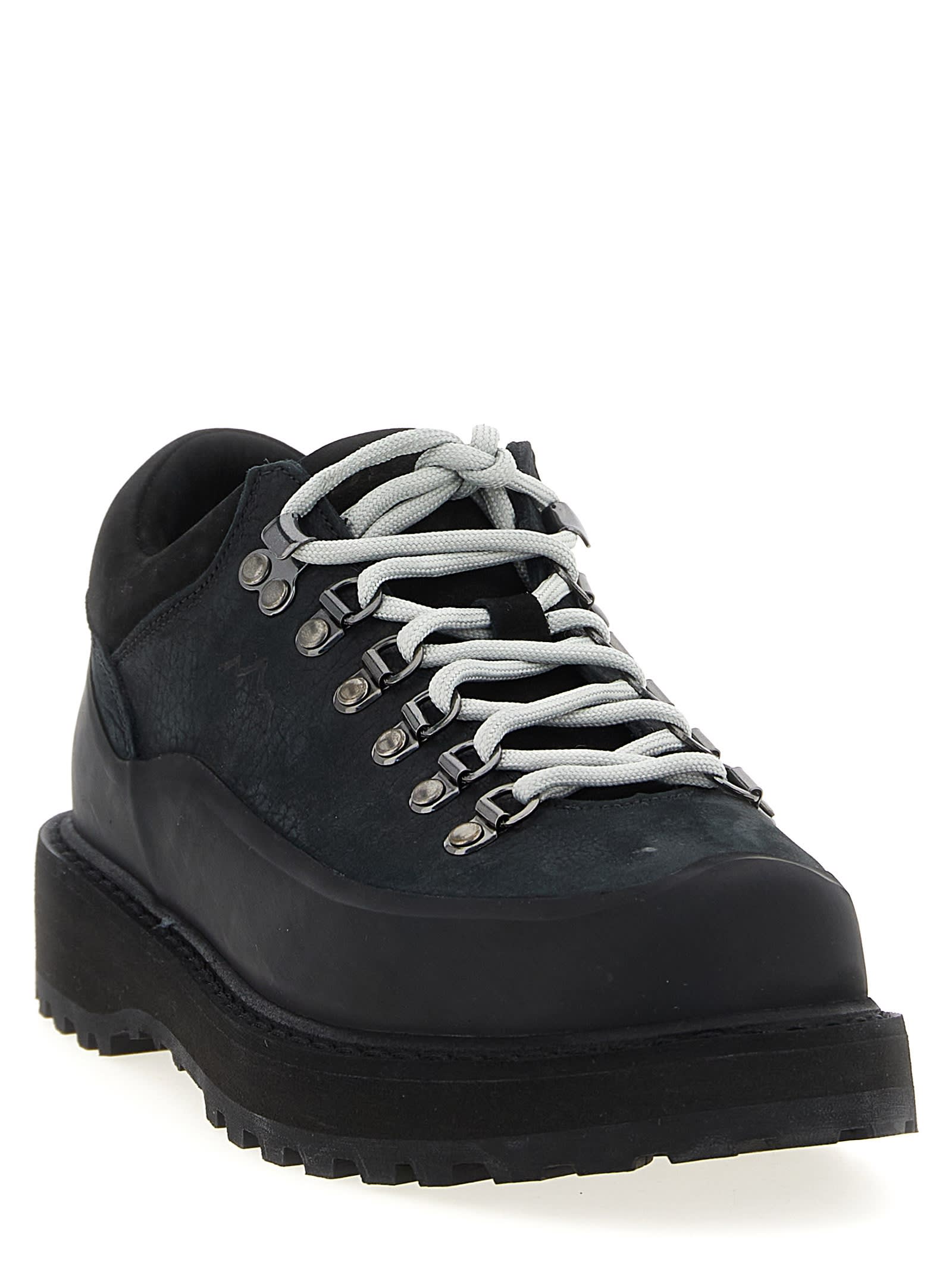 Diemme Cornaro Boot With Durable Leather And Rugged Sole In Black