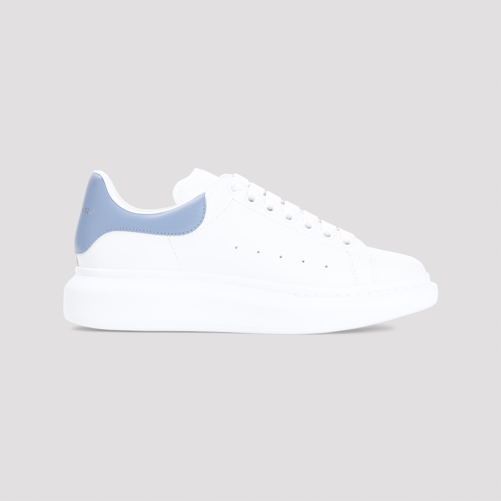 Shop Alexander Mcqueen Sneakers In White Navy