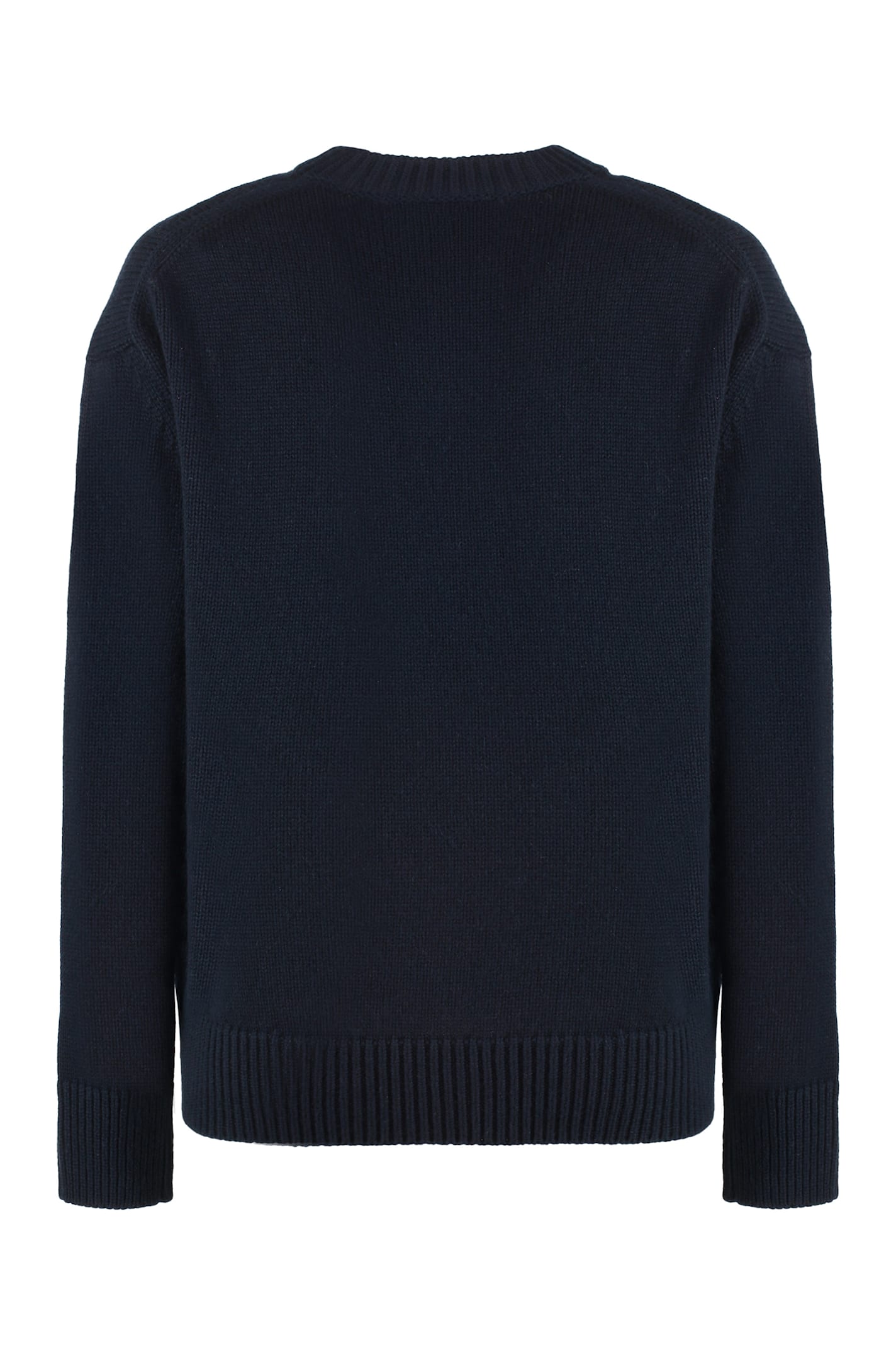 S Max Mara Irlanda Wool And Cashmere Sweater In Blue