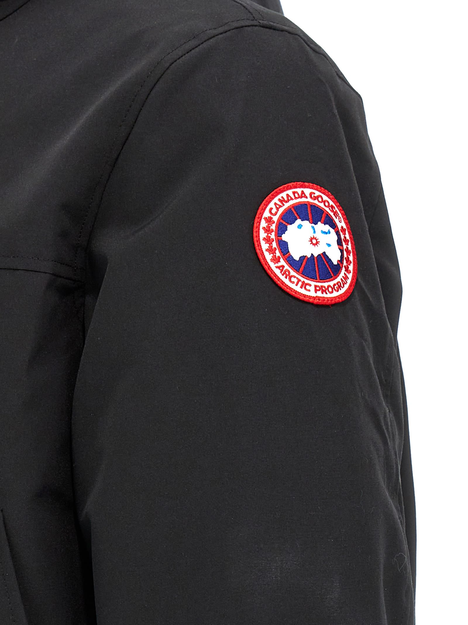 Shop Canada Goose Langford Parka In Black