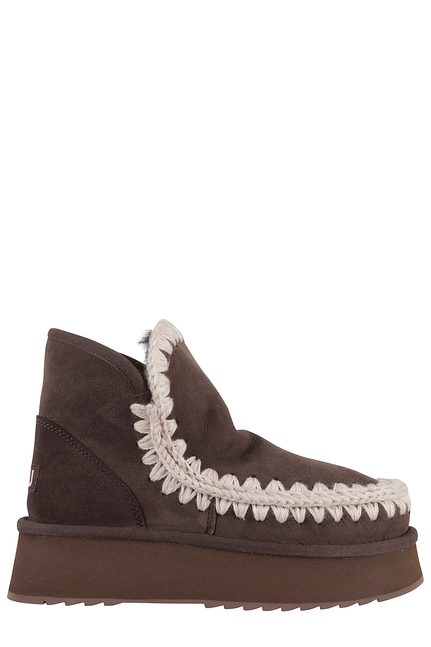 Mou Mini Eskimo Platform Boot In Brown