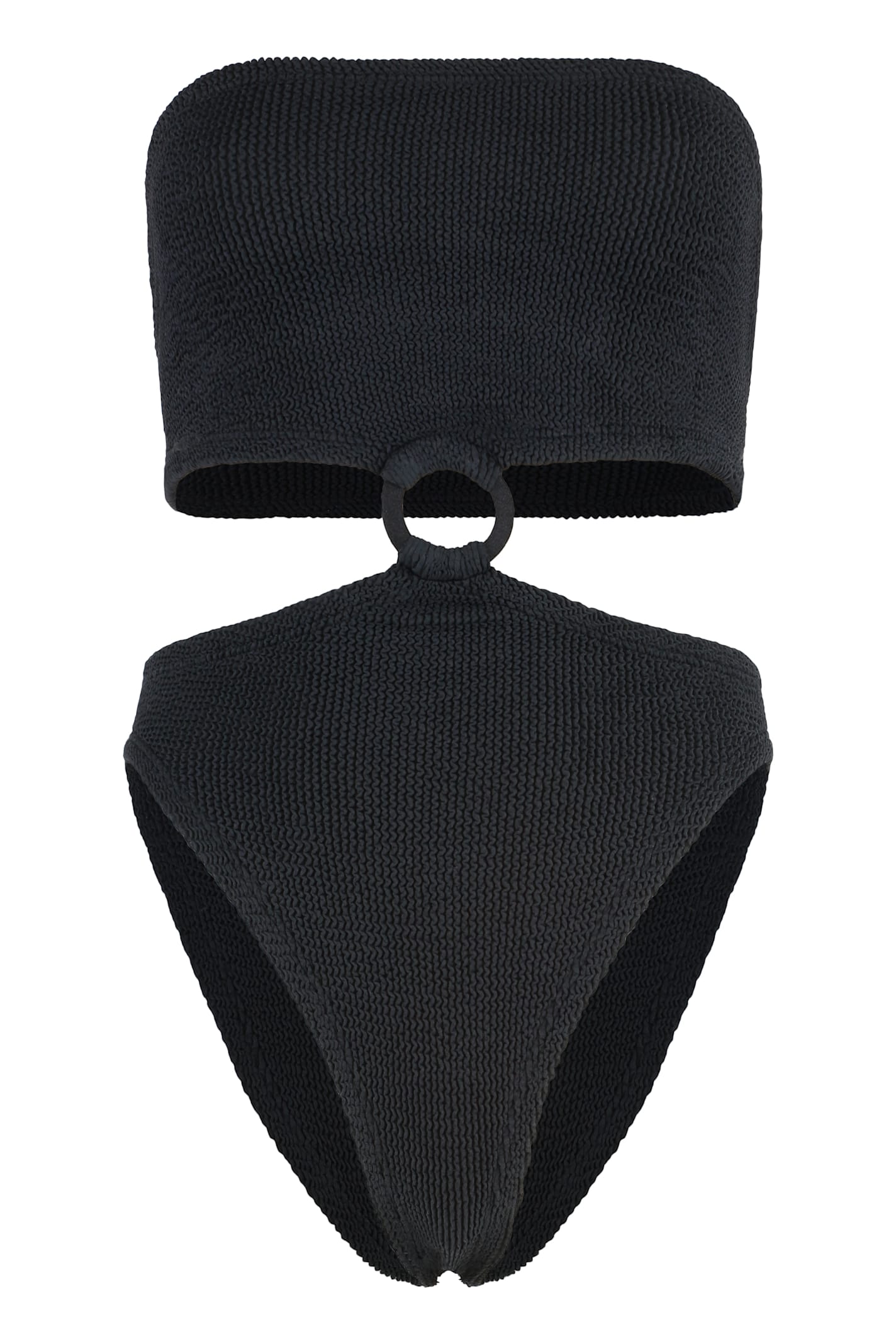 Hunza G Jerry Swim Strapless High-cut Ring Detail