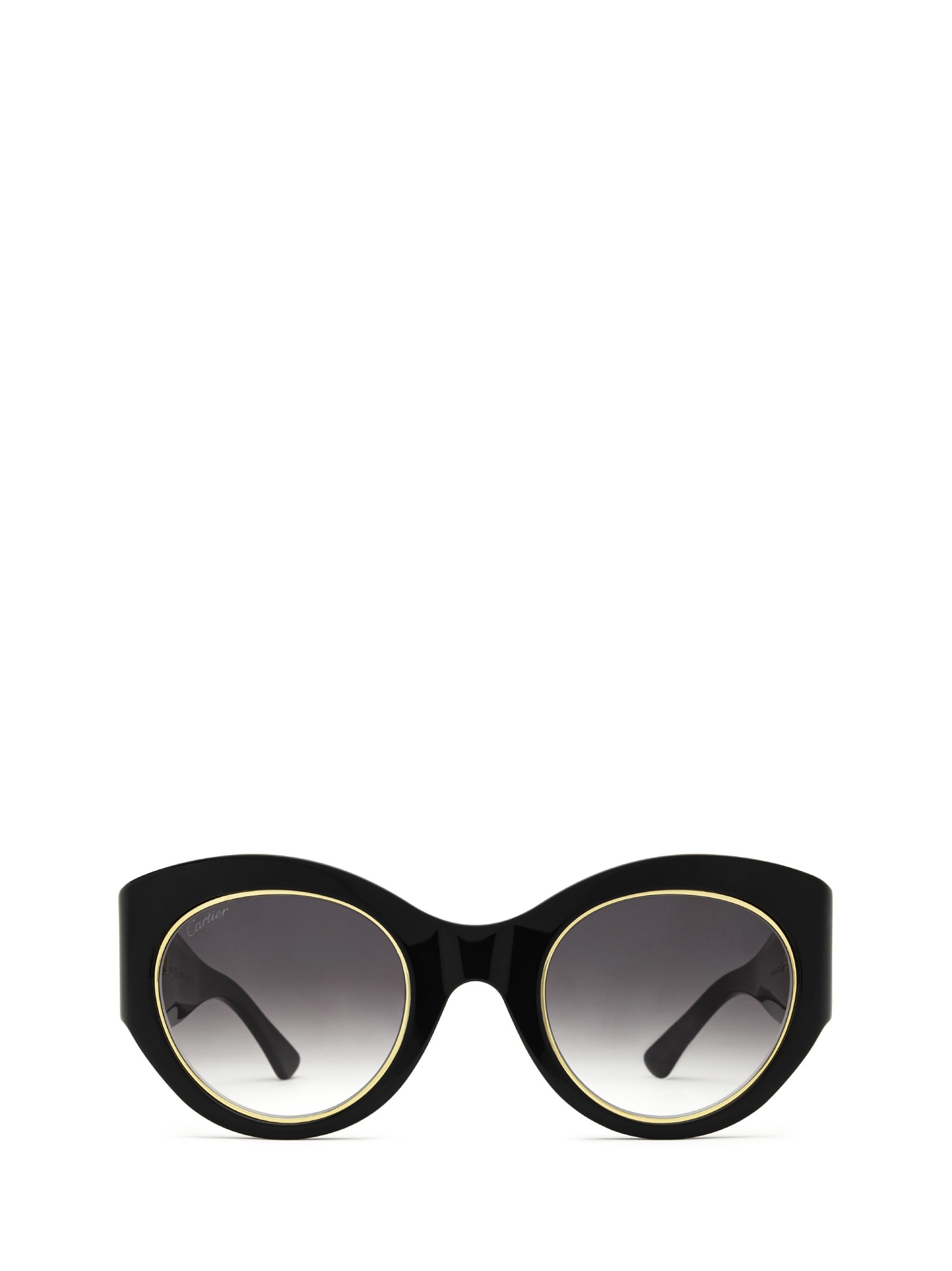 Cartier Eyewear Cartier Ct0305s Black Sunglasses