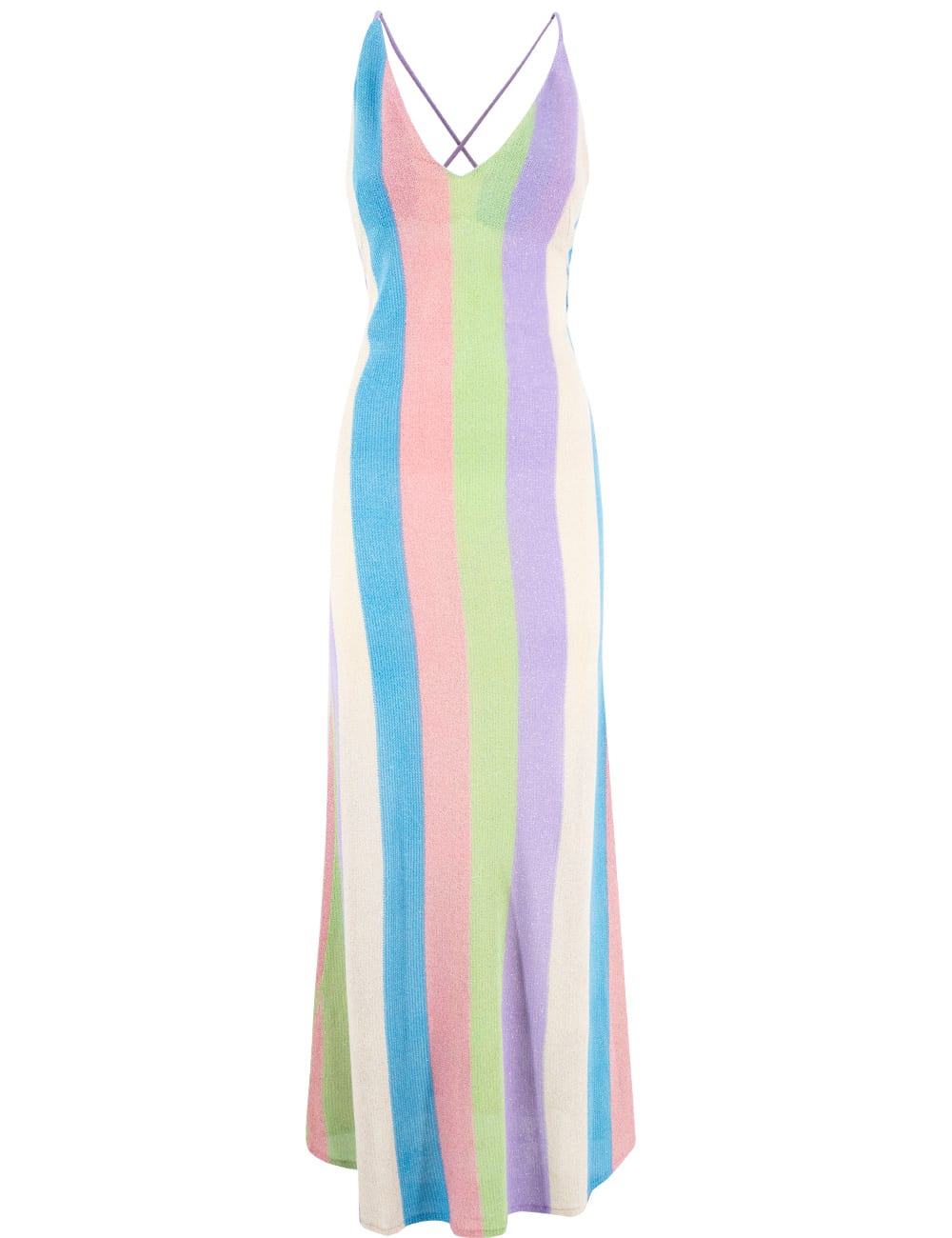 Shop Mc2 Saint Barth Dress In Rachel Stripes Pop V Col