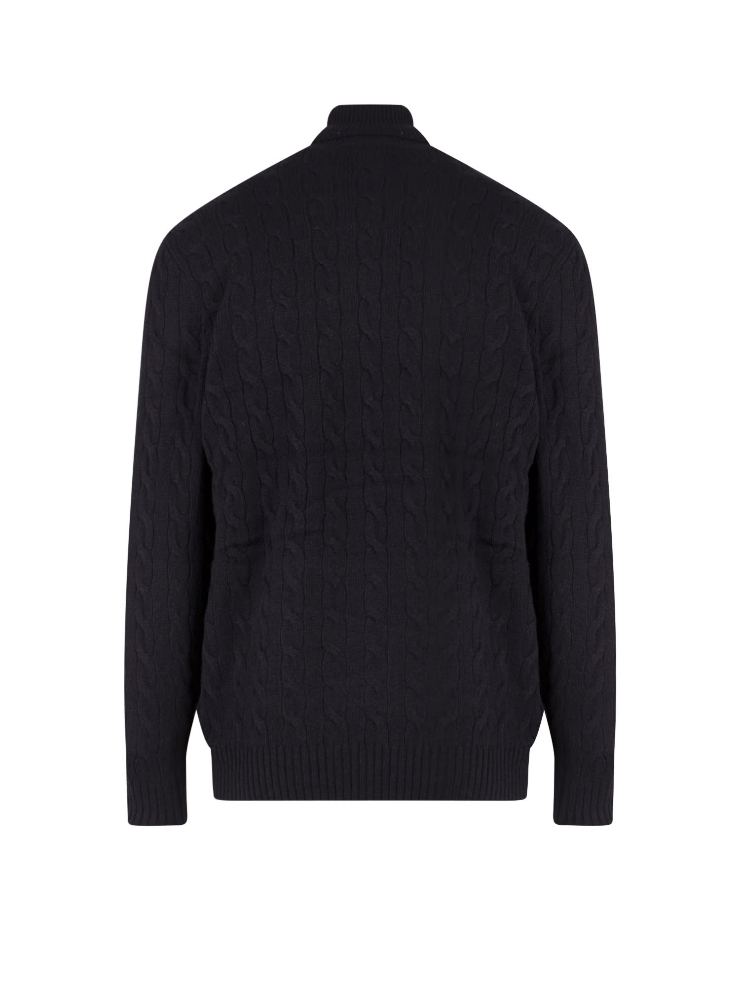 Shop Polo Ralph Lauren Sweater In Black