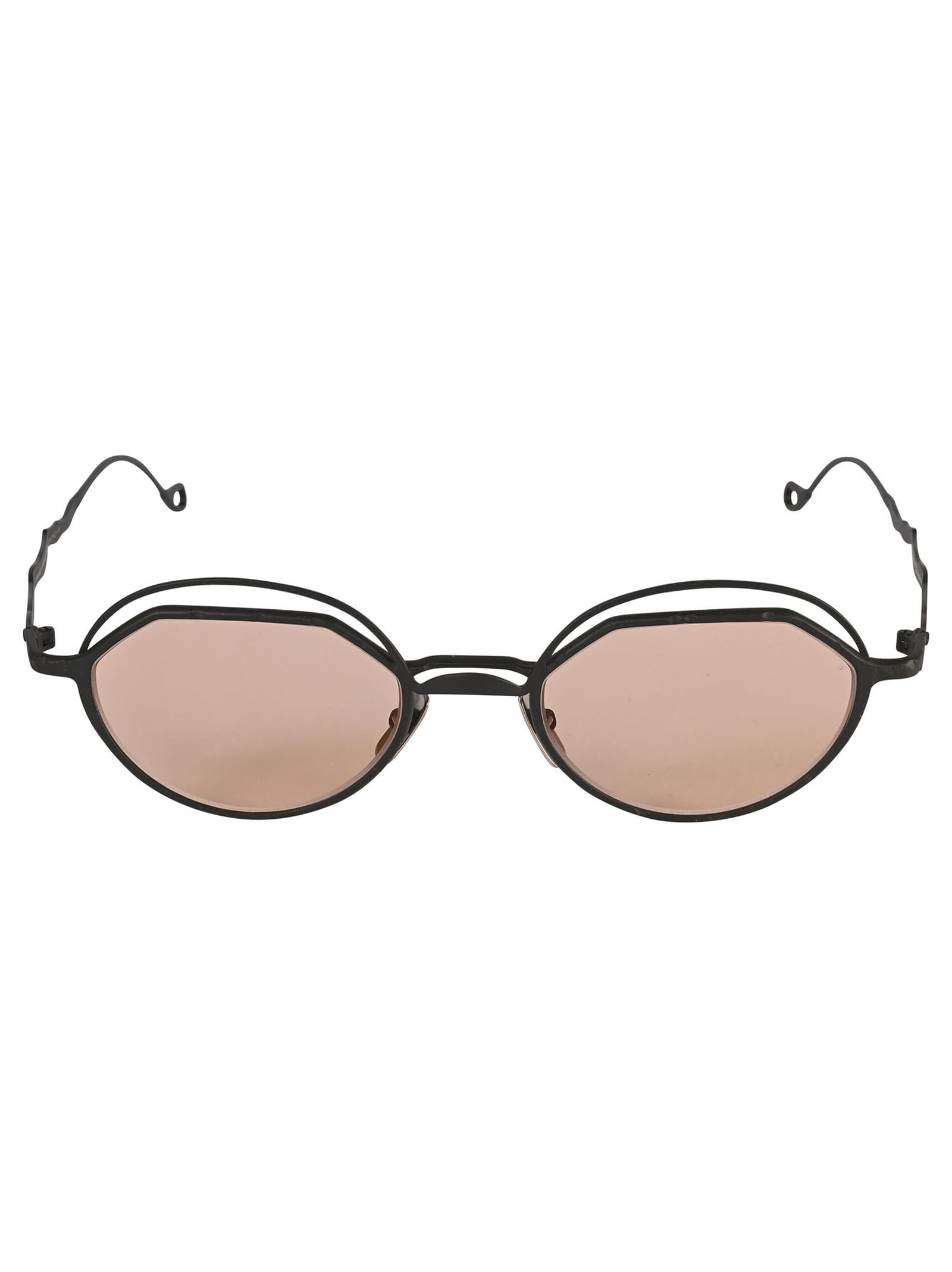 Kuboraum Round Frame Sunglasses