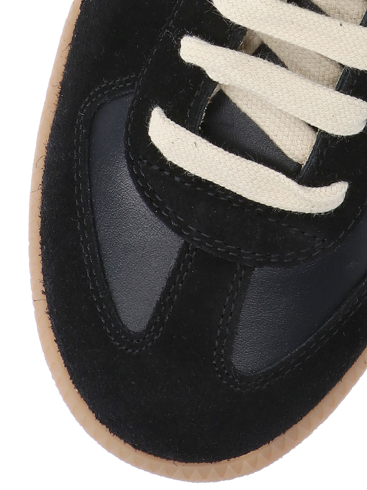 Shop Maison Margiela Replica Sneakers In Black