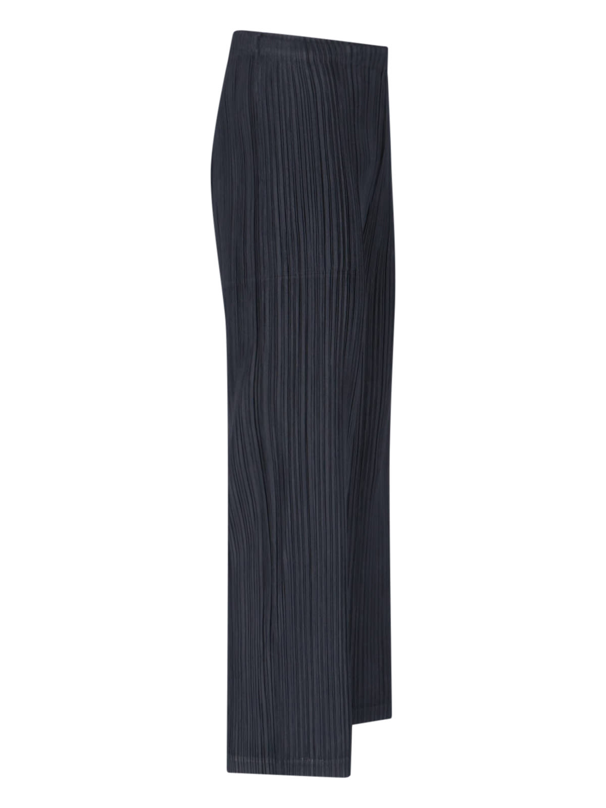 Shop Issey Miyake Thicker Bottoms 2 Pleated Pants In Black