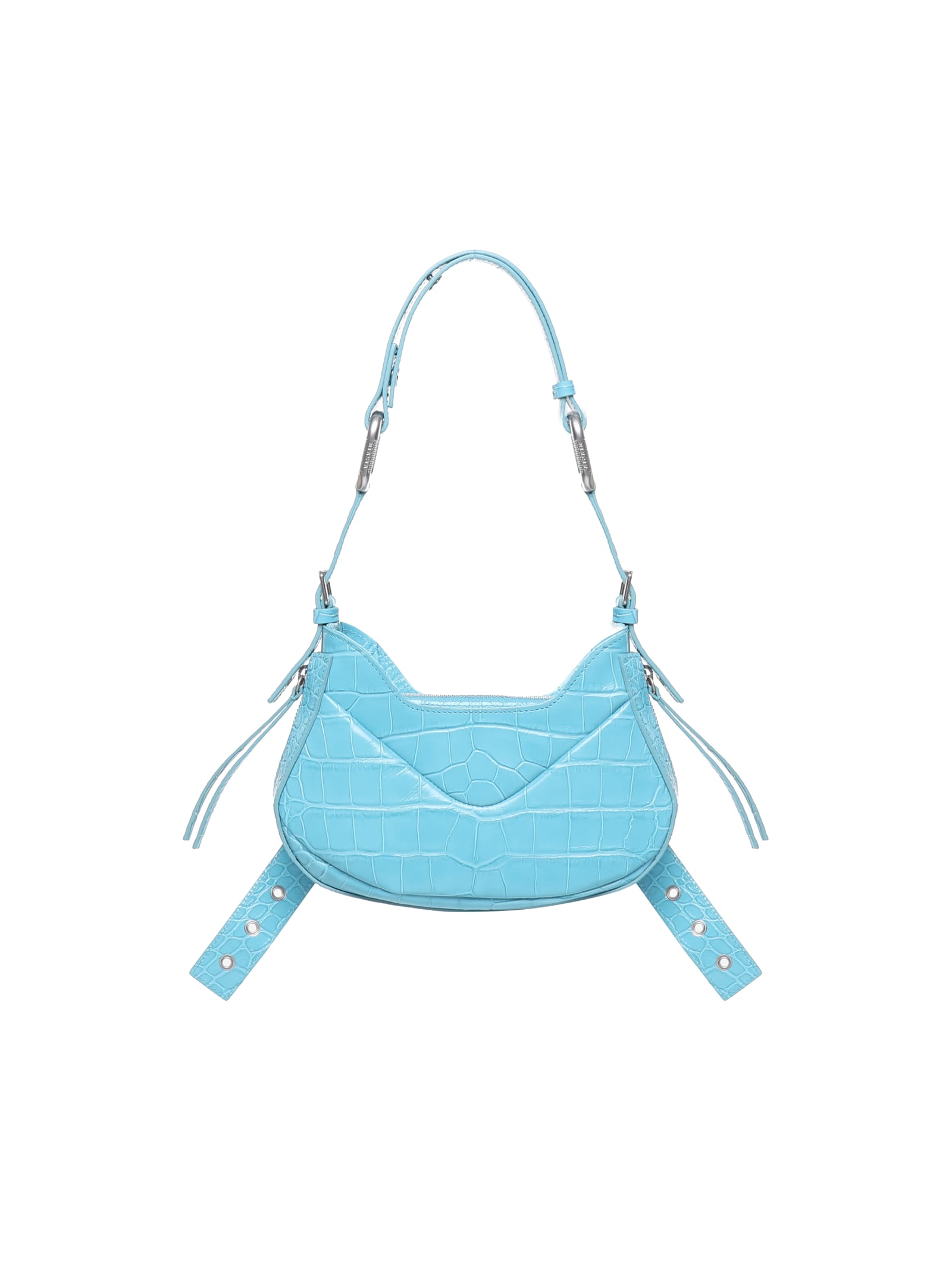 Shop Biasia Shoulder Bag Y2k.002 In Turquoise