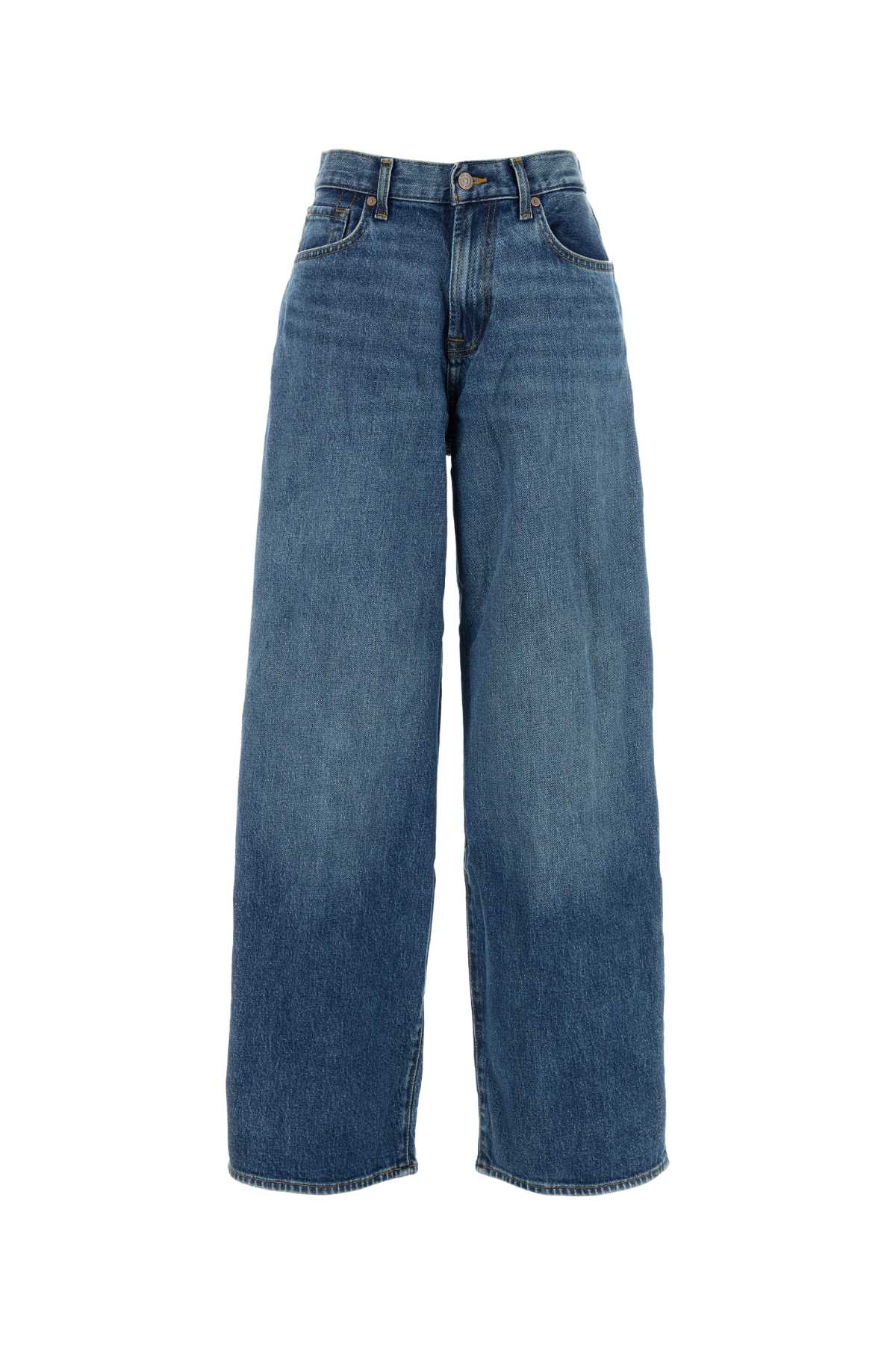 Stretch Denim Jasper Wide-leg Jeans