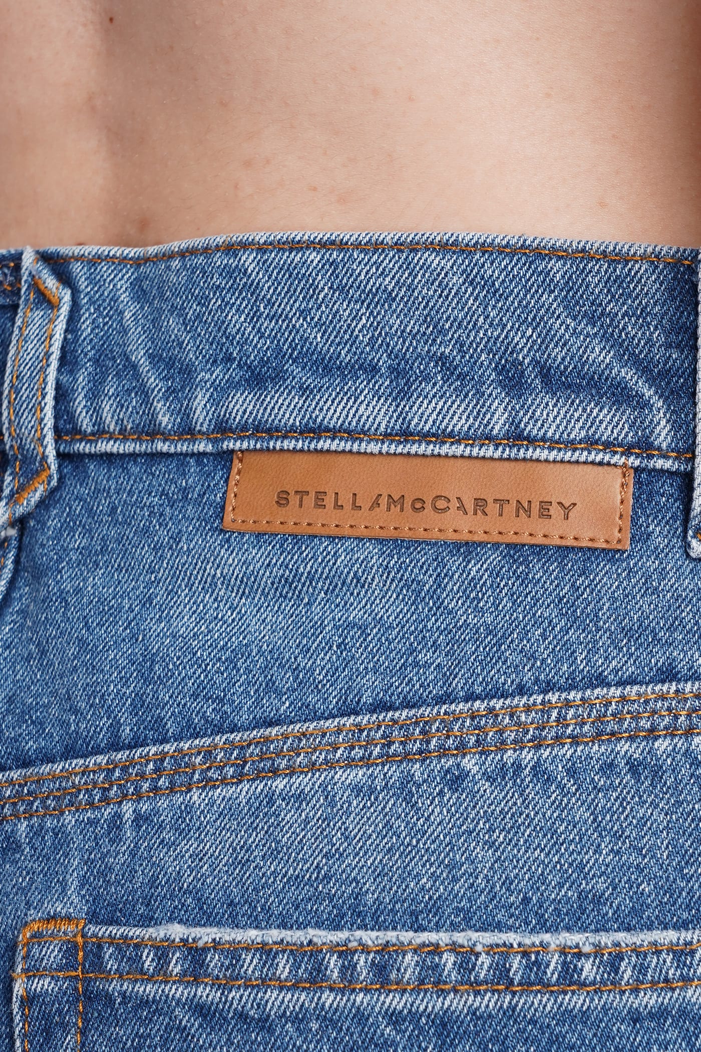 Shop Stella Mccartney Jeans In Blue Denim