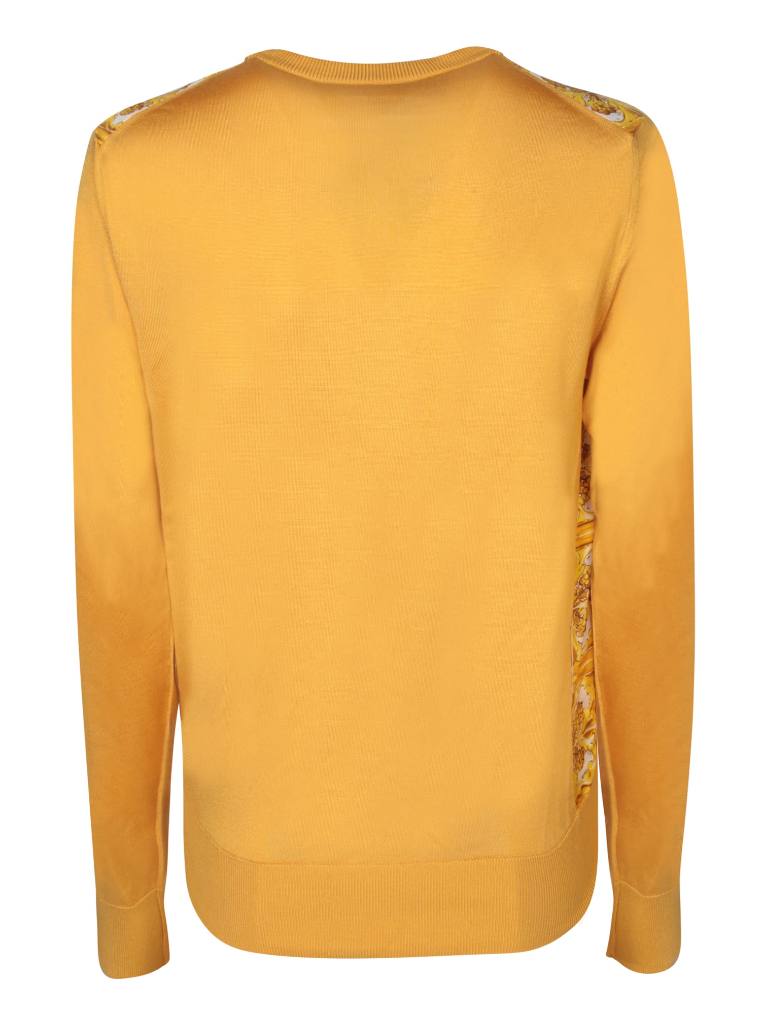 Shop Dolce & Gabbana Maiolica Yellow Sweater