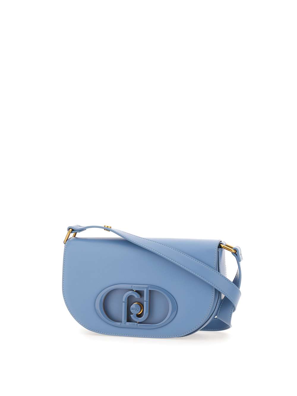 Shop Liu •jo Deuzia Bag In Light Blue