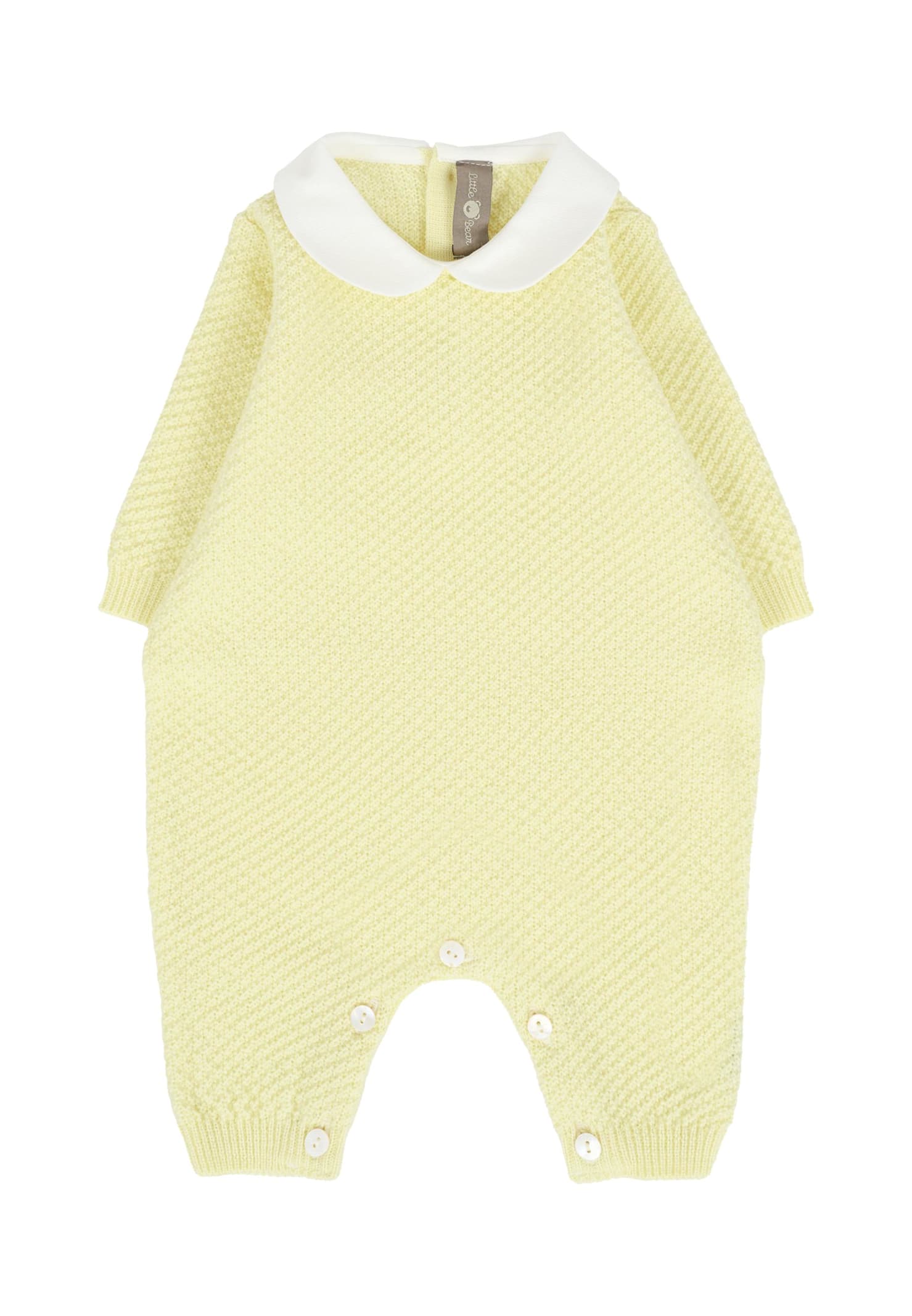 Little Bear Yellow Babygrow For Babykids In Yellow
