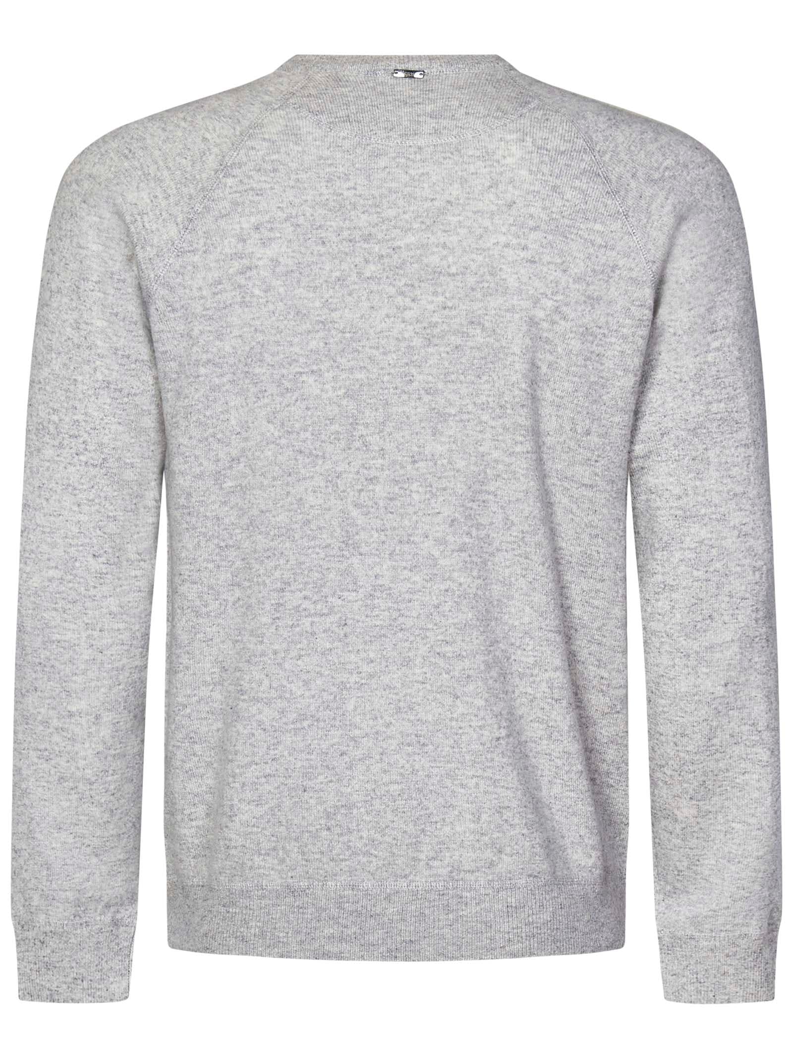 Shop Herno Resort Sweater In Grey