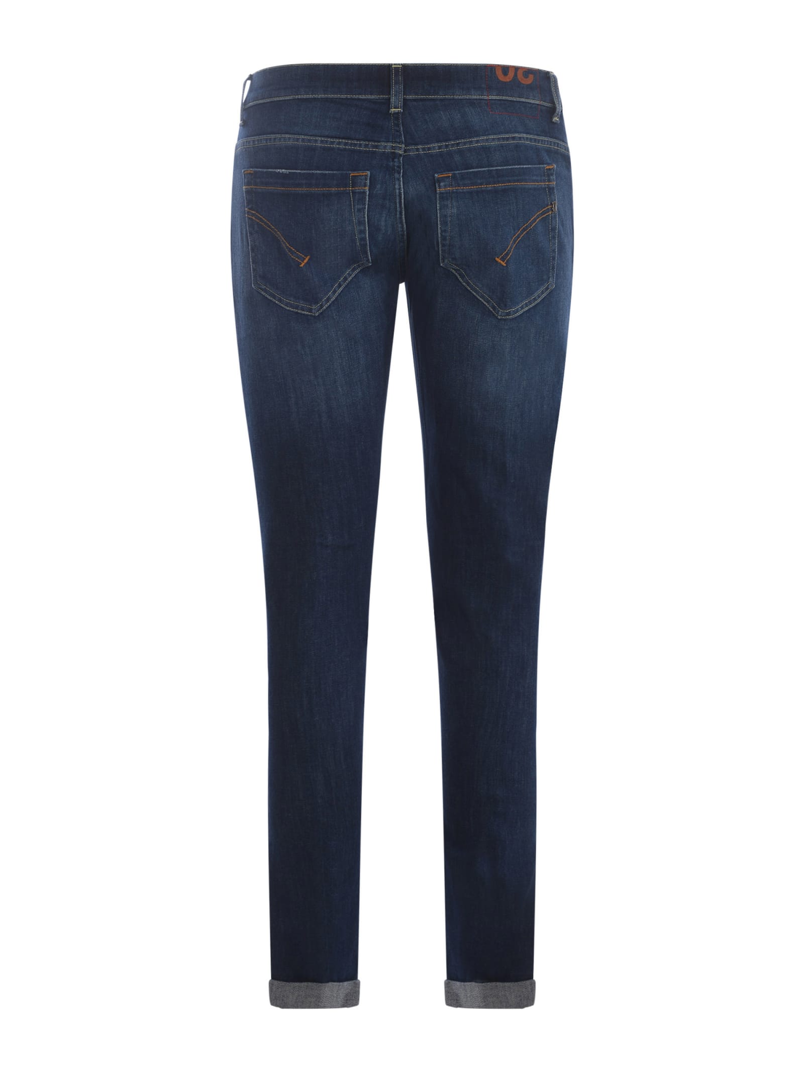 Shop Dondup Jeans  George In Denim Stretch In Blue