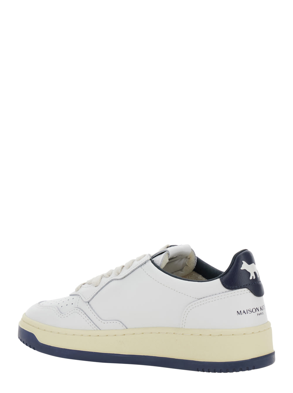 Autry Medalist Low Wom Kitsune In White