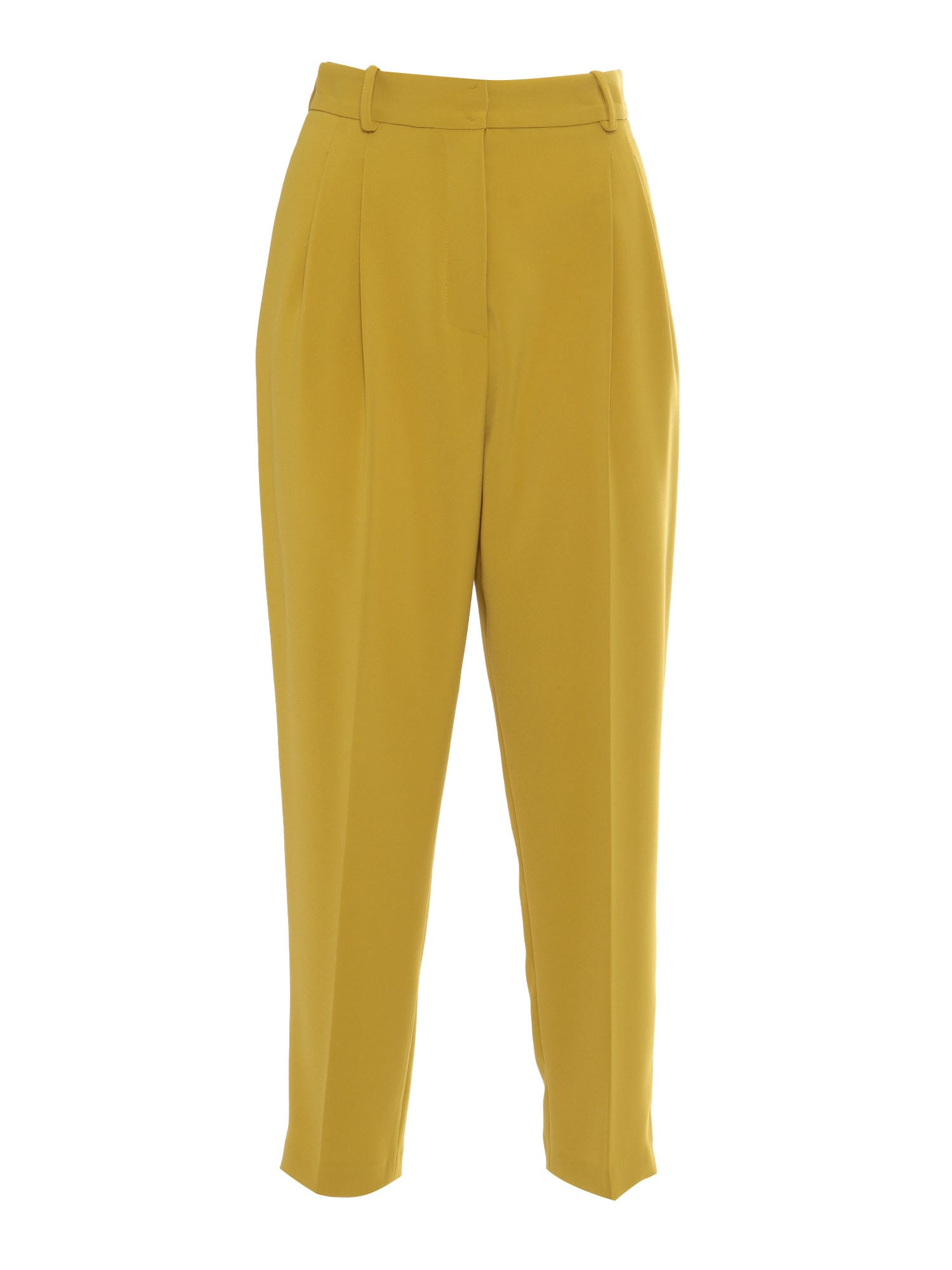Elisabetta Franchi Jacket+trousers In Yellow