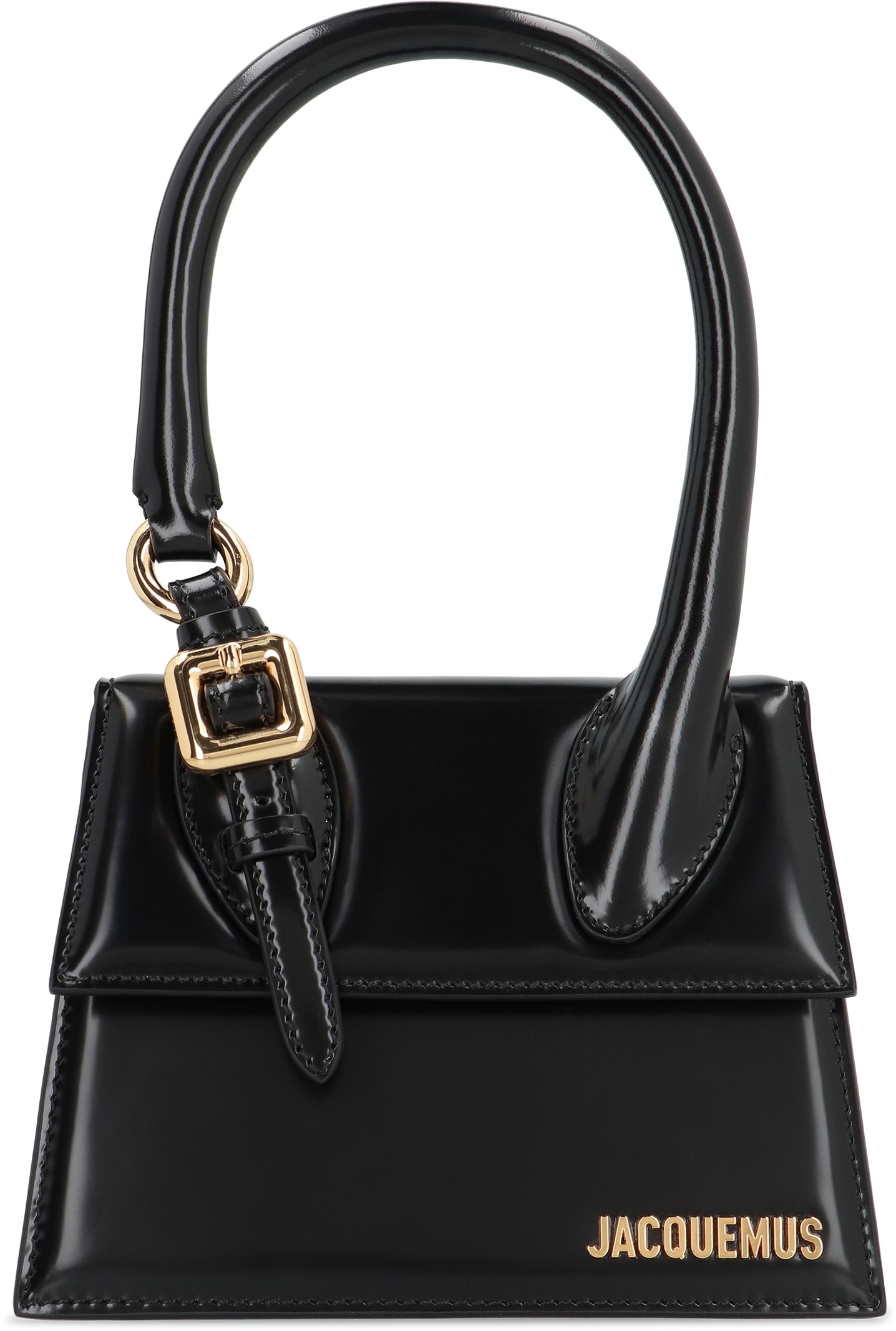 Jacquemus Bolso Le Chiquito Moyen Boucle Negro In Black