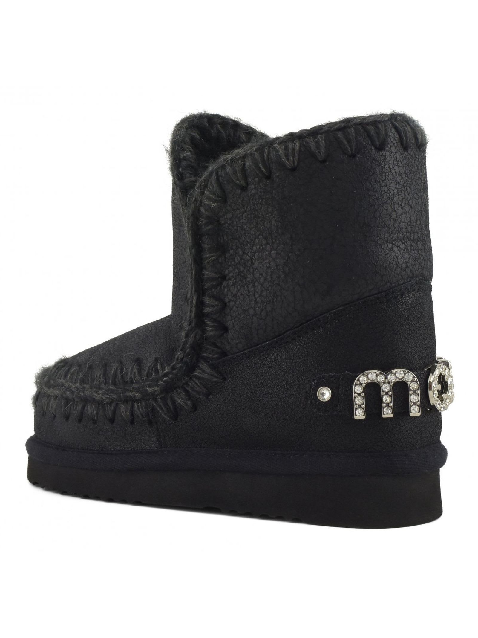 Shop Mou Black Sheepskin Eskimo 18