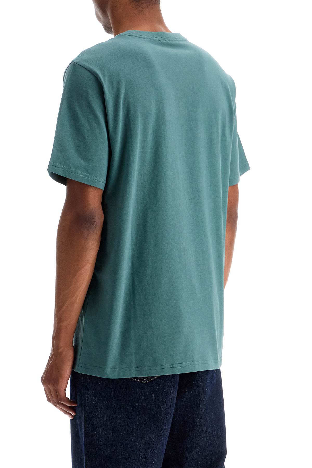 Carhartt Green Pocket T-shirt In Silver Pine (green)